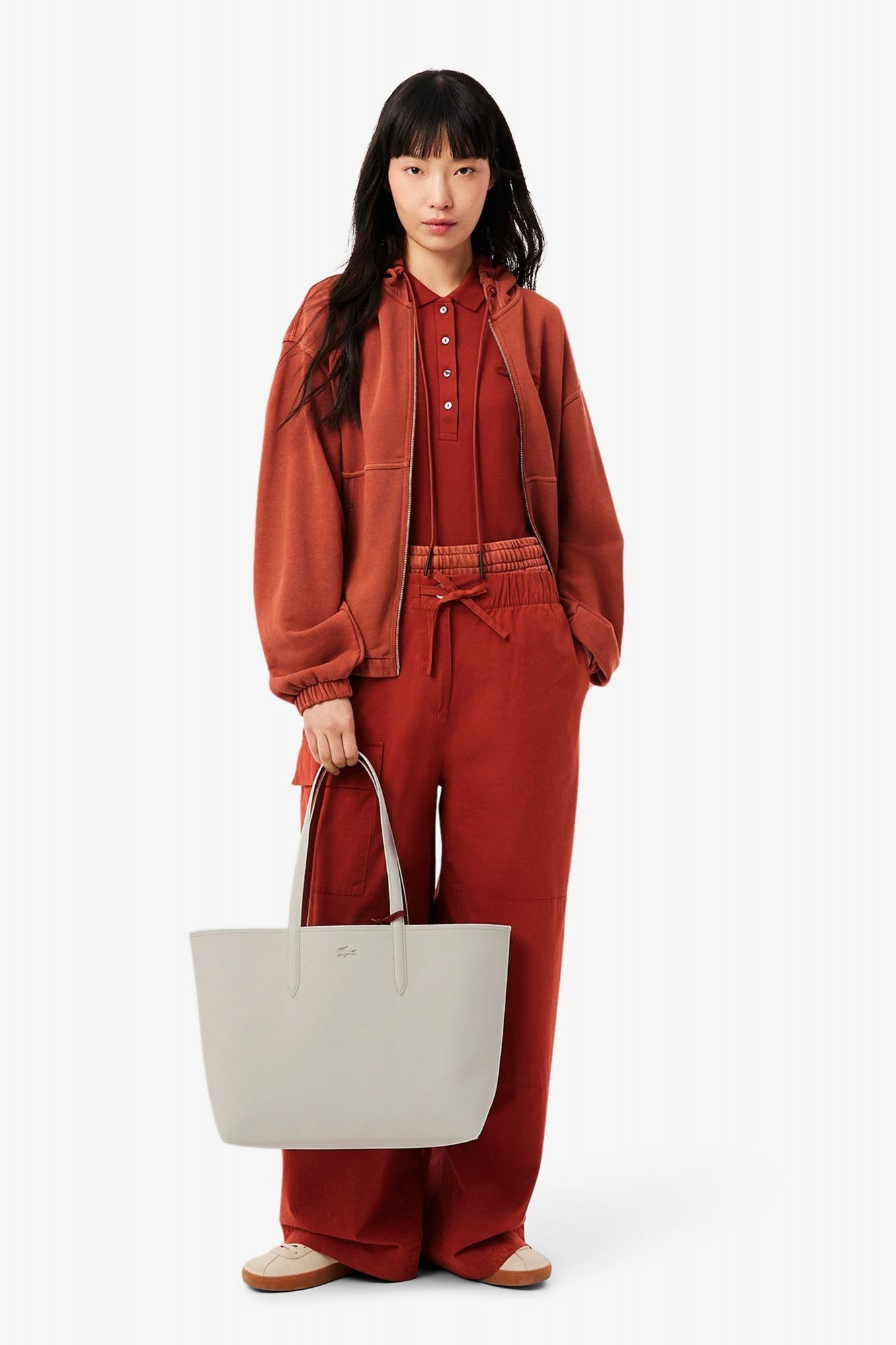 LACOSTE ANNA SEASONAL REVERSIBLE S en color BLANCO (4)