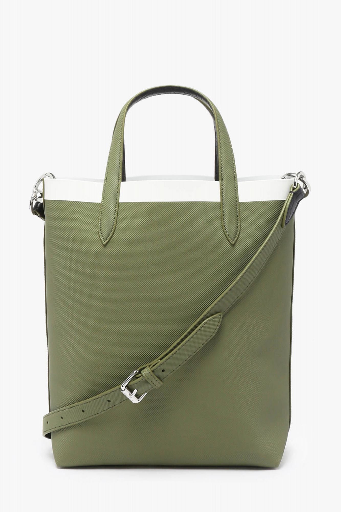 LACOSTE  ANNA SEASONAL SMALL VERTIC en color VERDE (3)