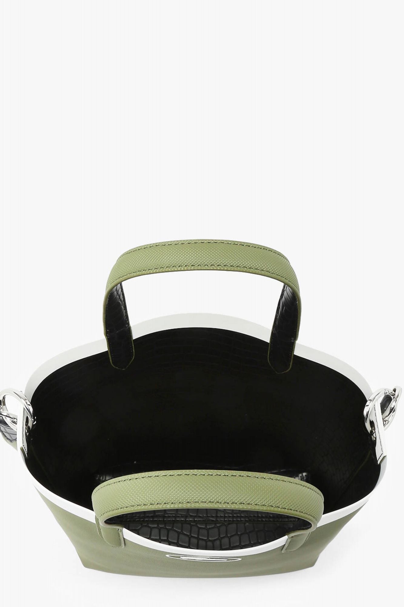 LACOSTE  ANNA SEASONAL SMALL VERTIC en color VERDE (4)