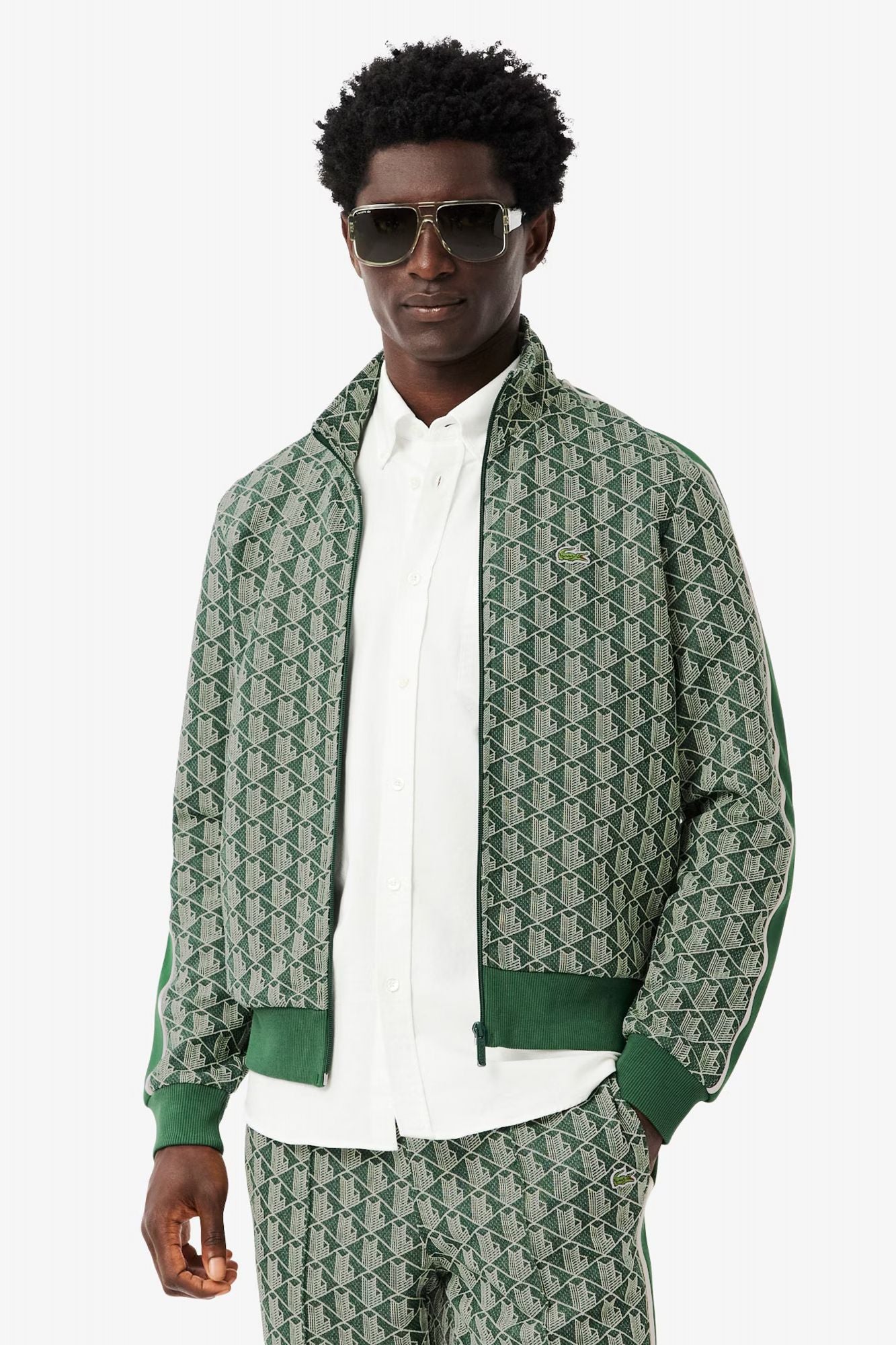 LACOSTE SWEATSHIRT en color VERDE (1)