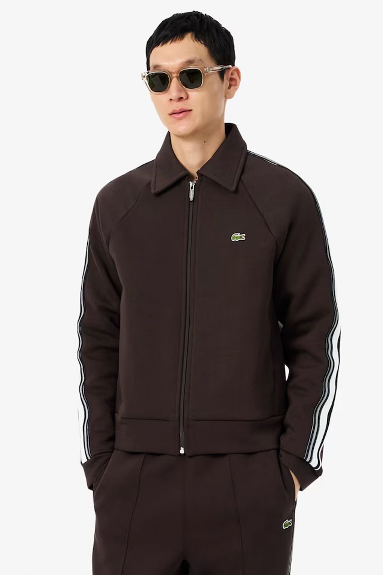 LACOSTE  SWEATSHIRT  en color MARRON (1)