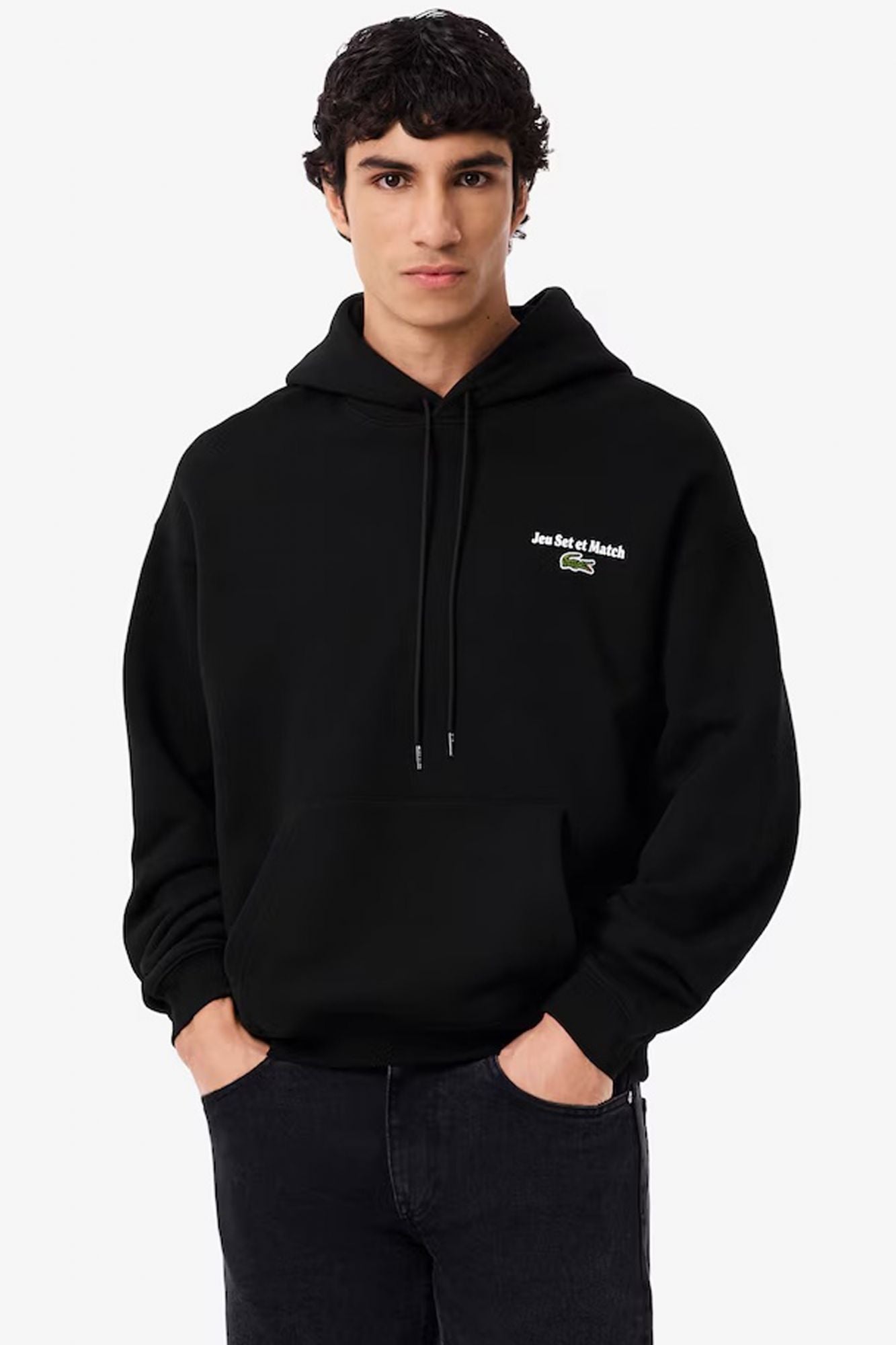 LACOSTE SWEATSHIRT en color NEGRO (1)