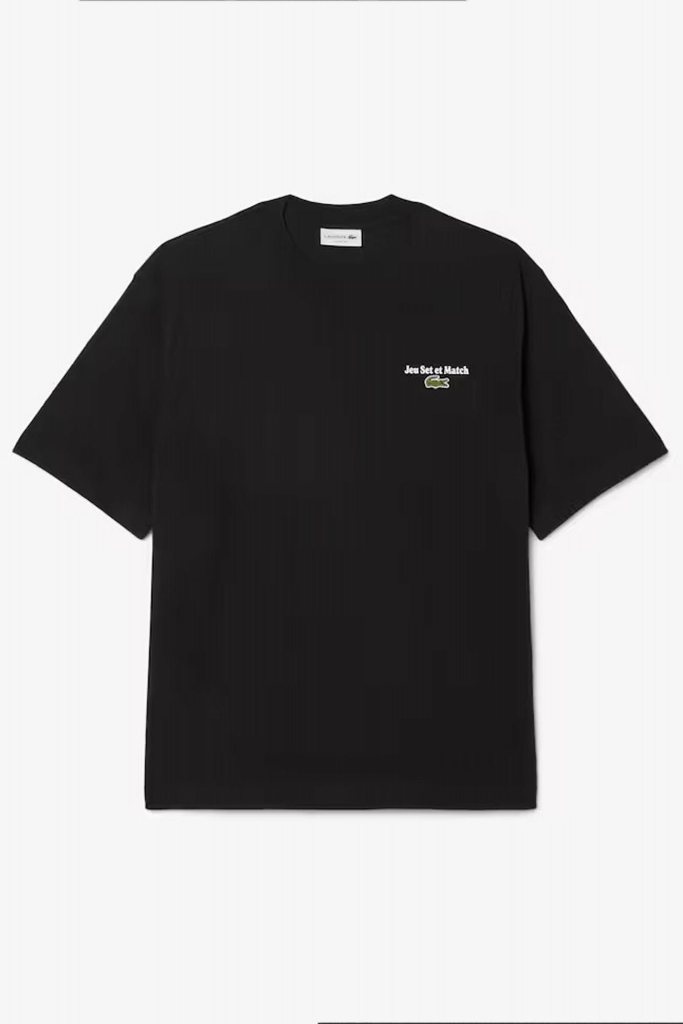 LACOSTE TEE SHIRT en color NEGRO (2)