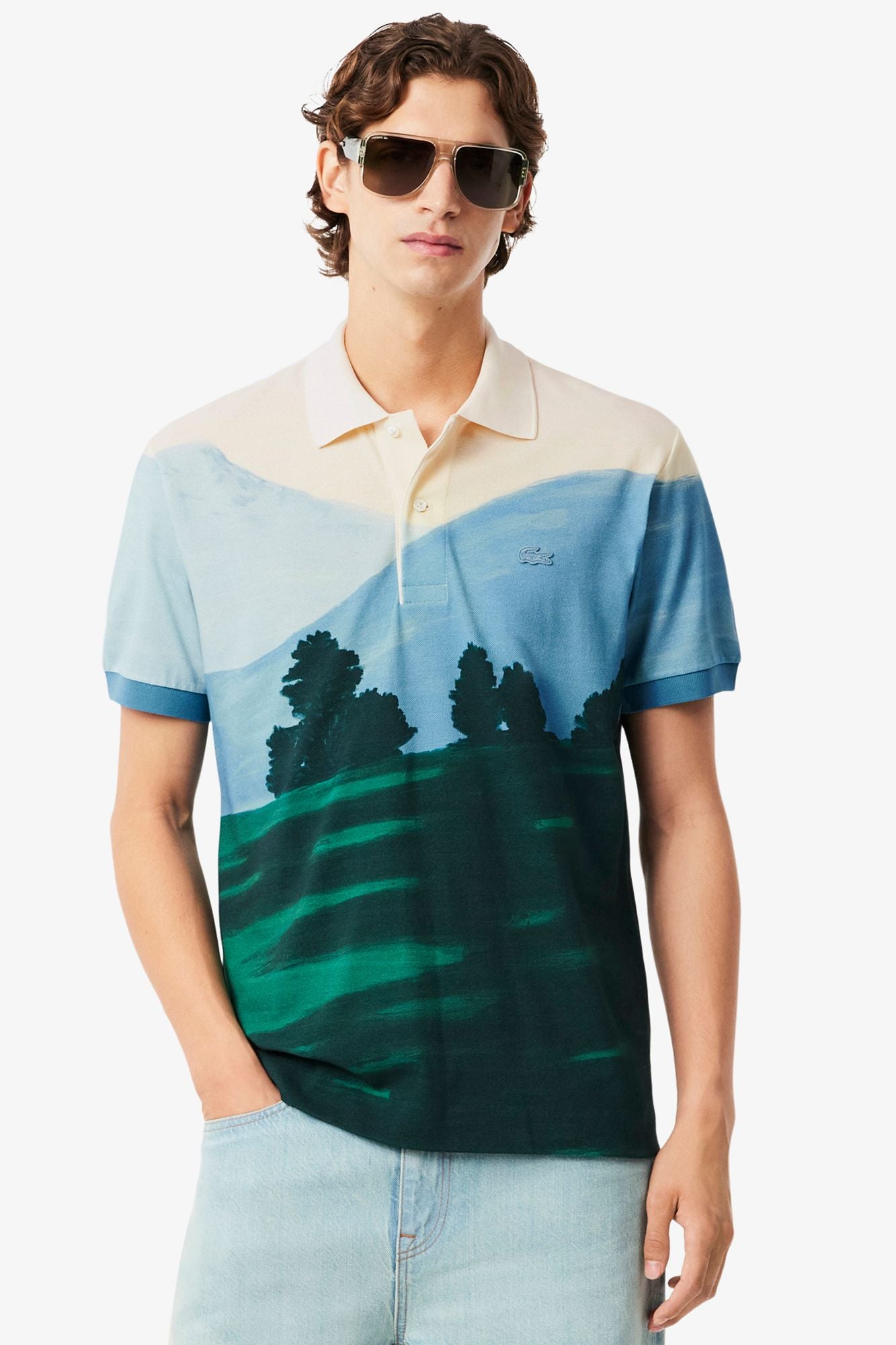 LACOSTE CLASSIC PIQUÉ POLO SHIRT en color MULTICOLOR (1)