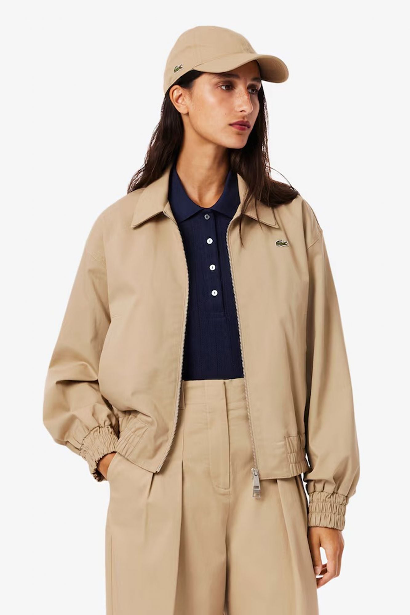 LACOSTE BLOUSON en color BEIS (1)