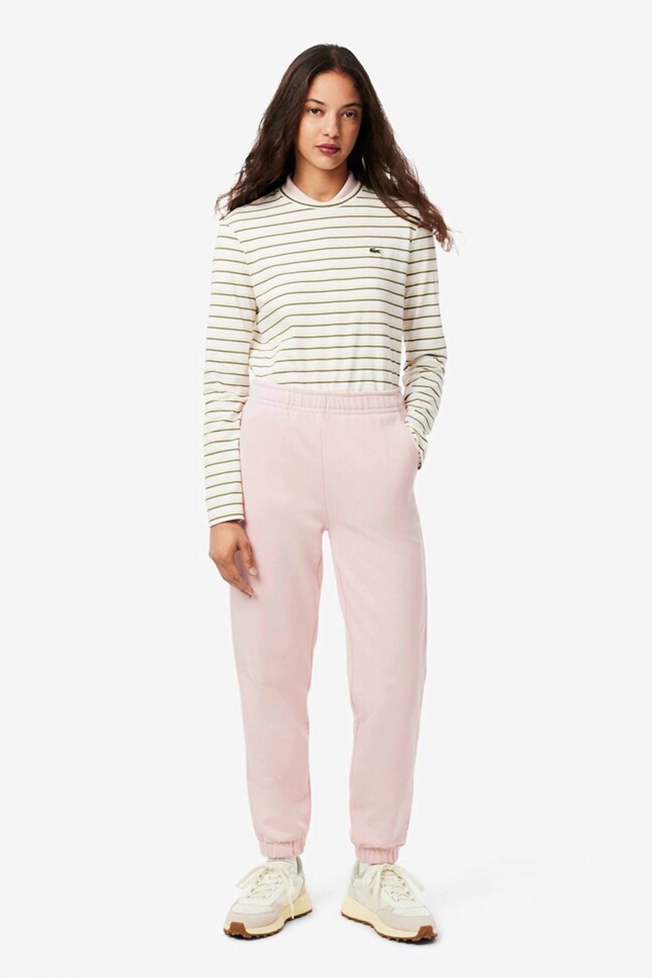 LACOSTE FLEECE SWEATPANTS en color ROSA (4)