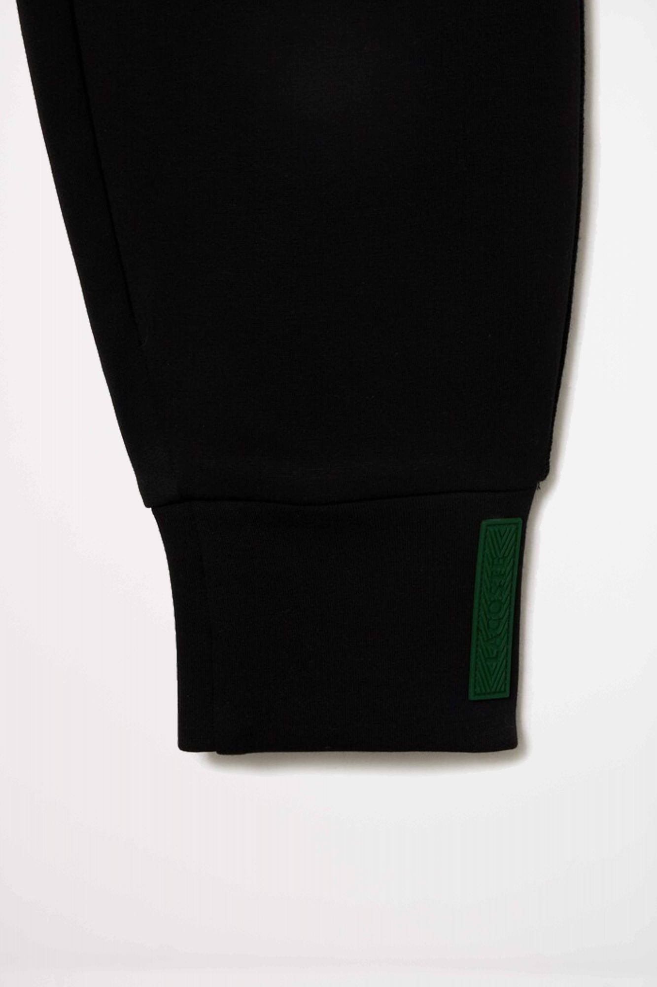 LACOSTE COTTON SWEATPANTS en color NEGRO (3)
