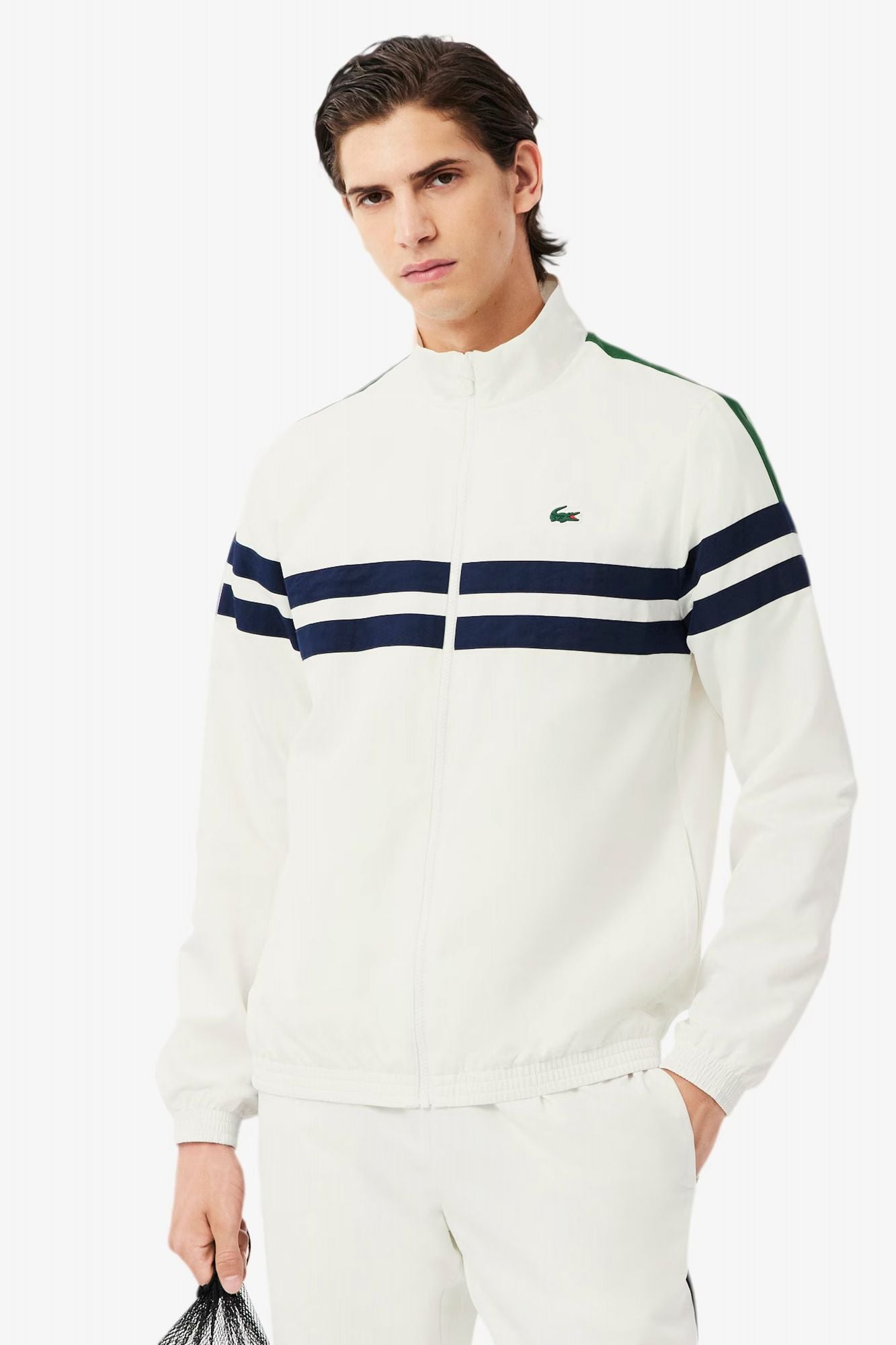 LACOSTE TENNIS PRINTED TRACKSUIT en color BLANCO (2)