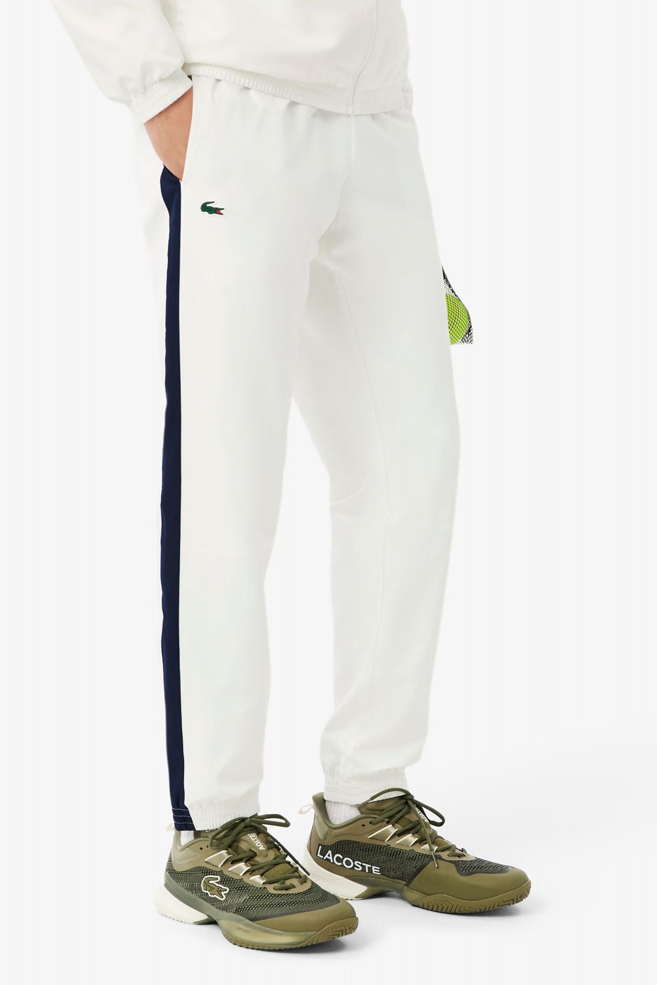 LACOSTE TENNIS PRINTED TRACKSUIT en color BLANCO (4)