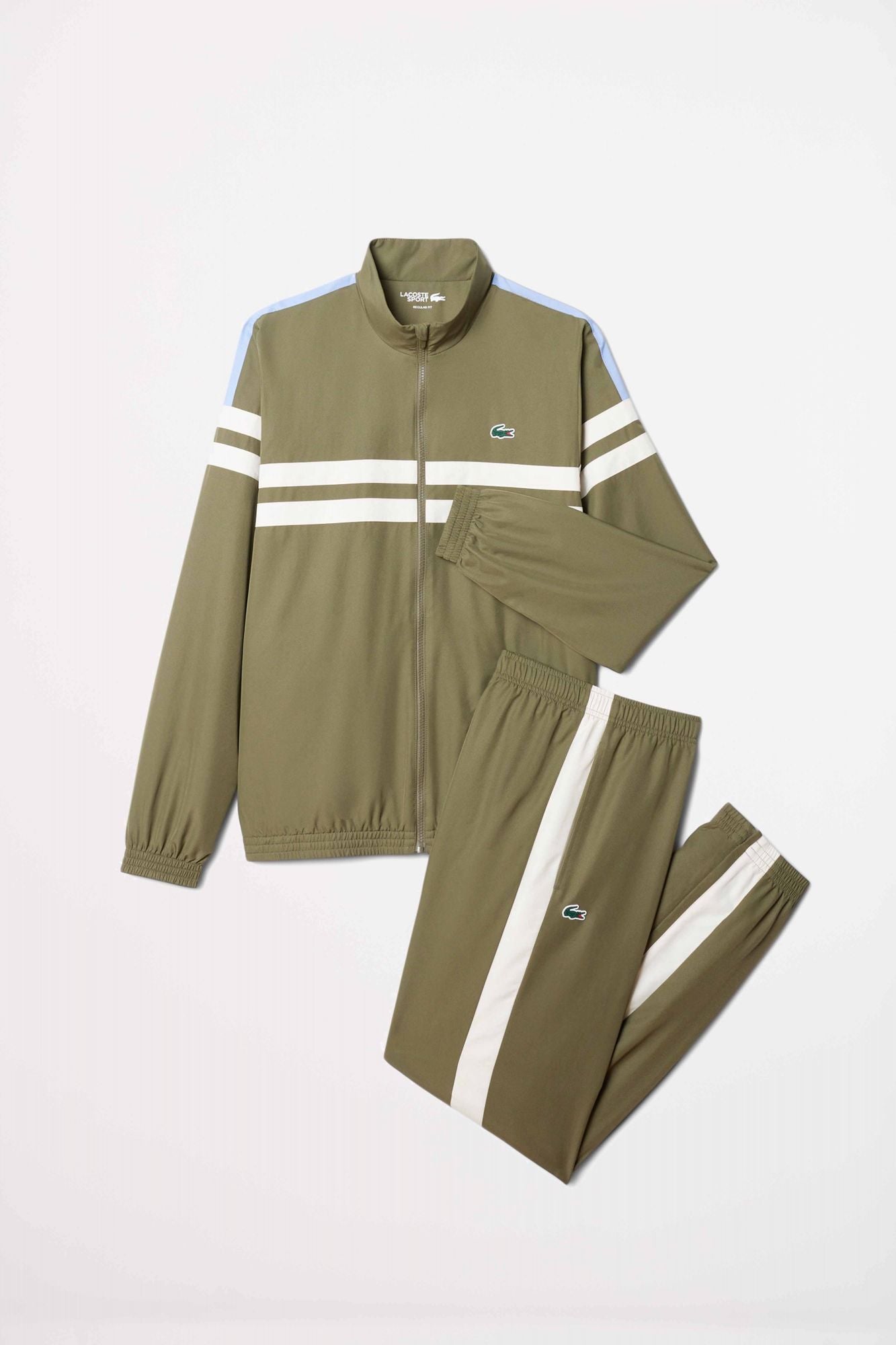 LACOSTE TENNIS PRINTED TRACKSUIT en color VERDE (1)