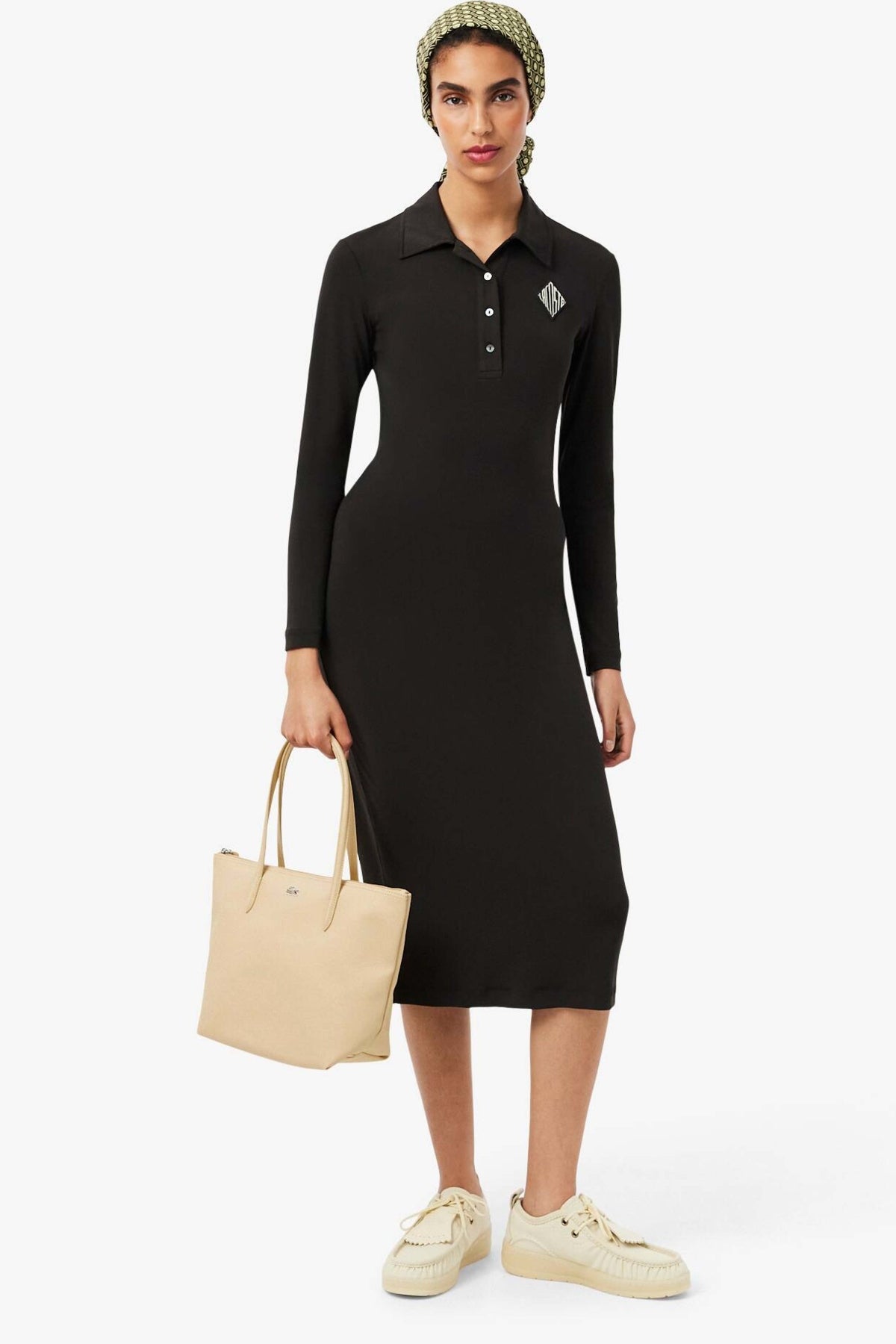 LACOSTE TOTE BAG en color BEIS (1)