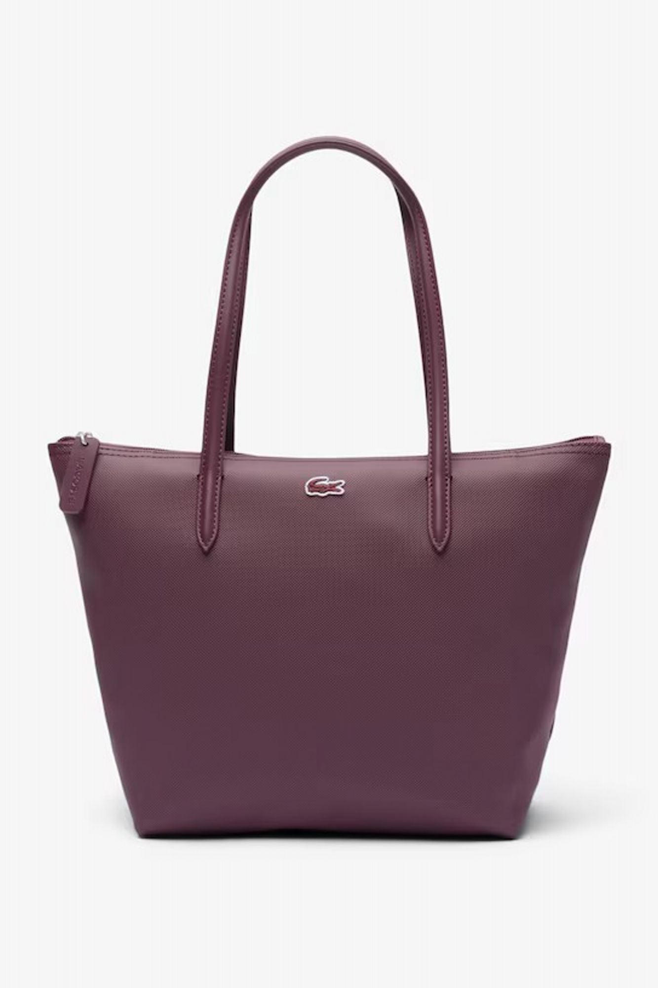 LACOSTE TOTE BAG en color BURDEOS (1)