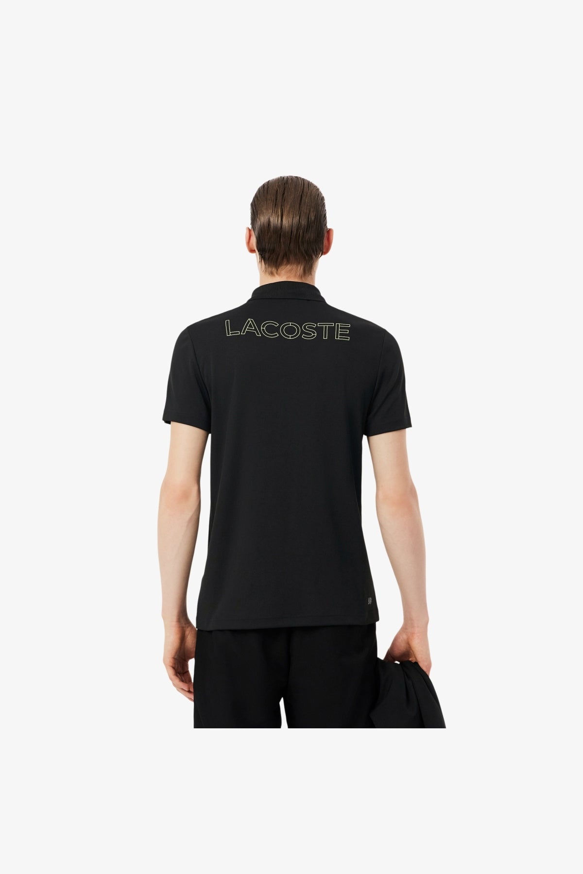 LACOSTE POLO en color NEGRO (4)
