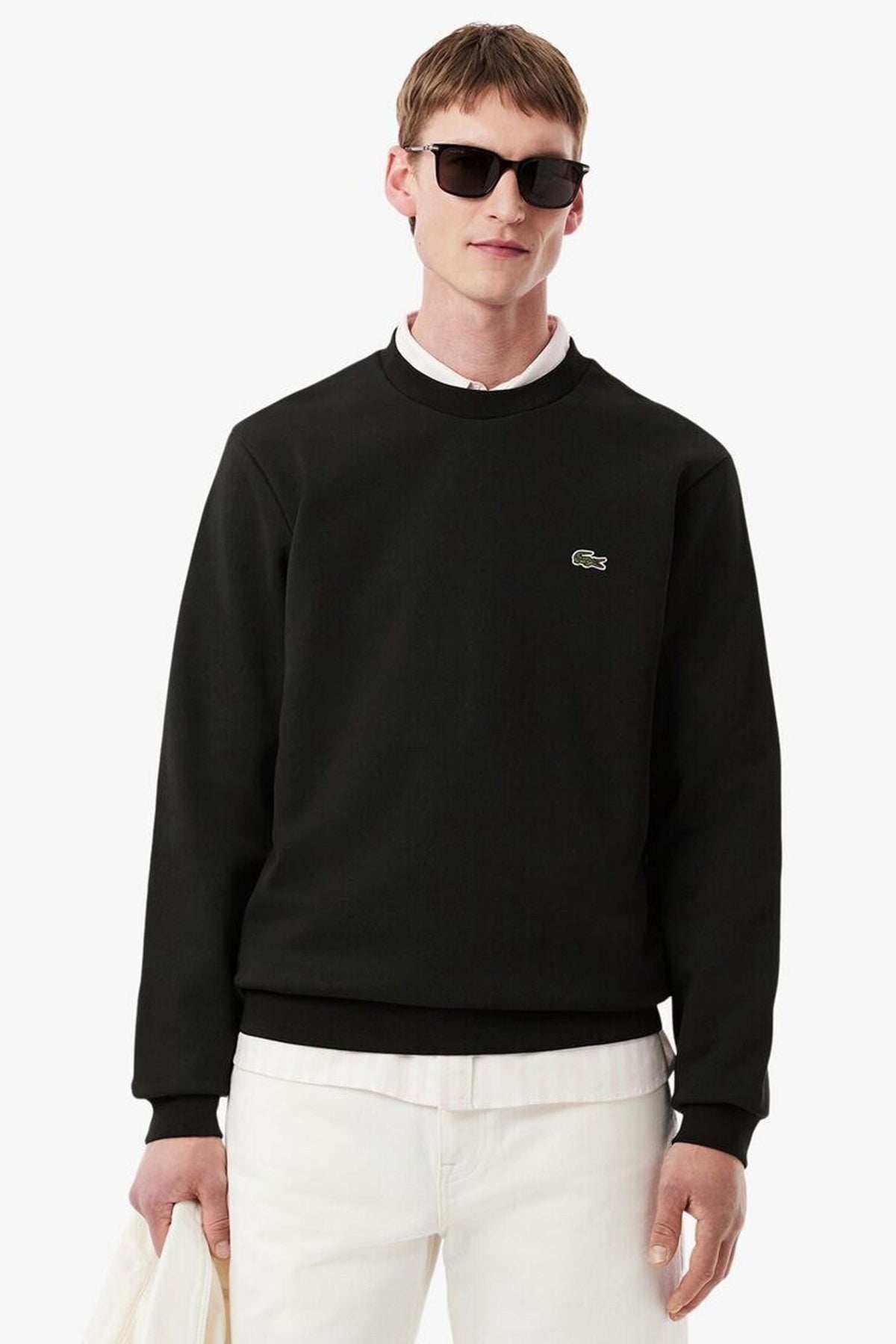 LACOSTE SWEATSHIRT en color NEGRO (3)