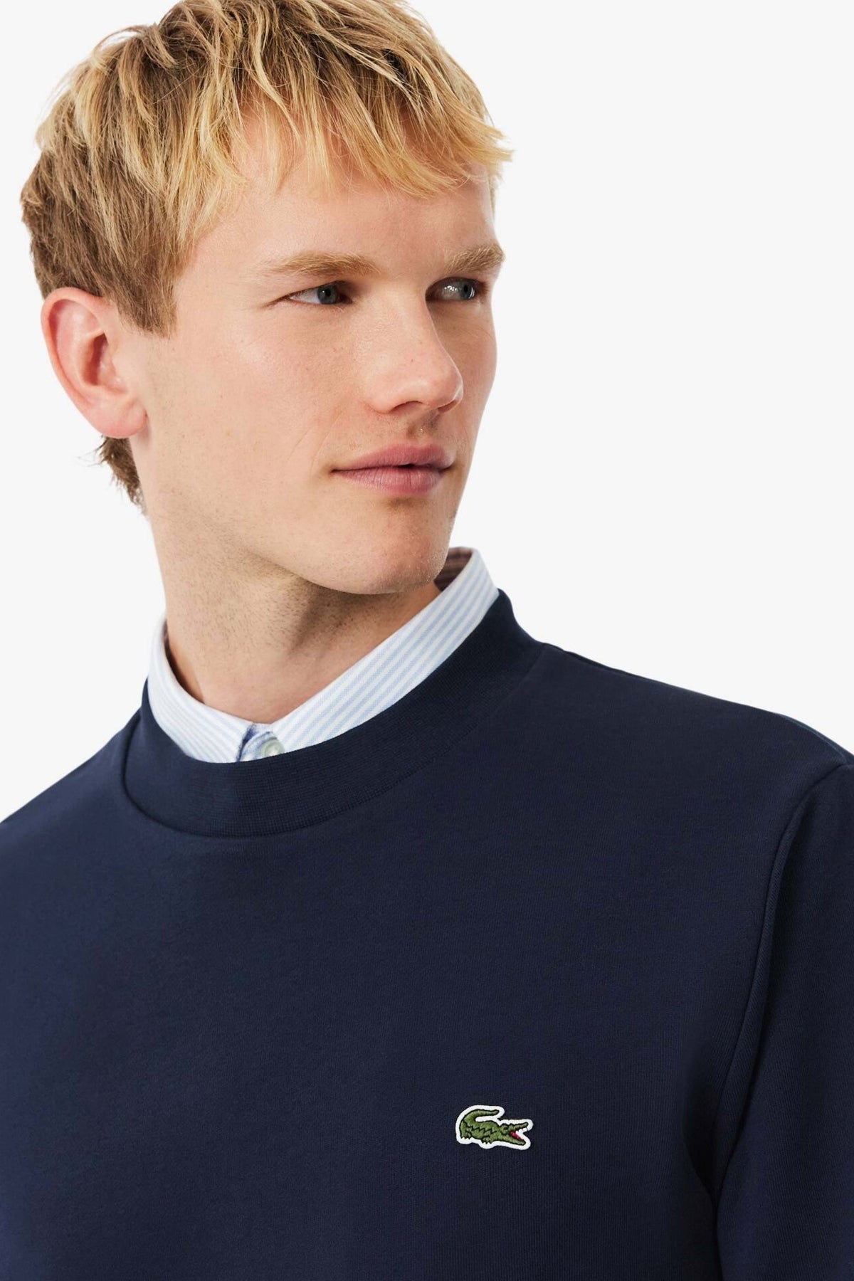 LACOSTE SWEATSHIRT en color AZUL (4)