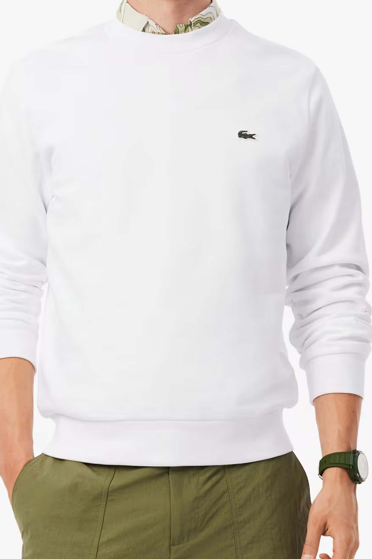 LACOSTE SWEATSHIRT en color BLANCO (3)