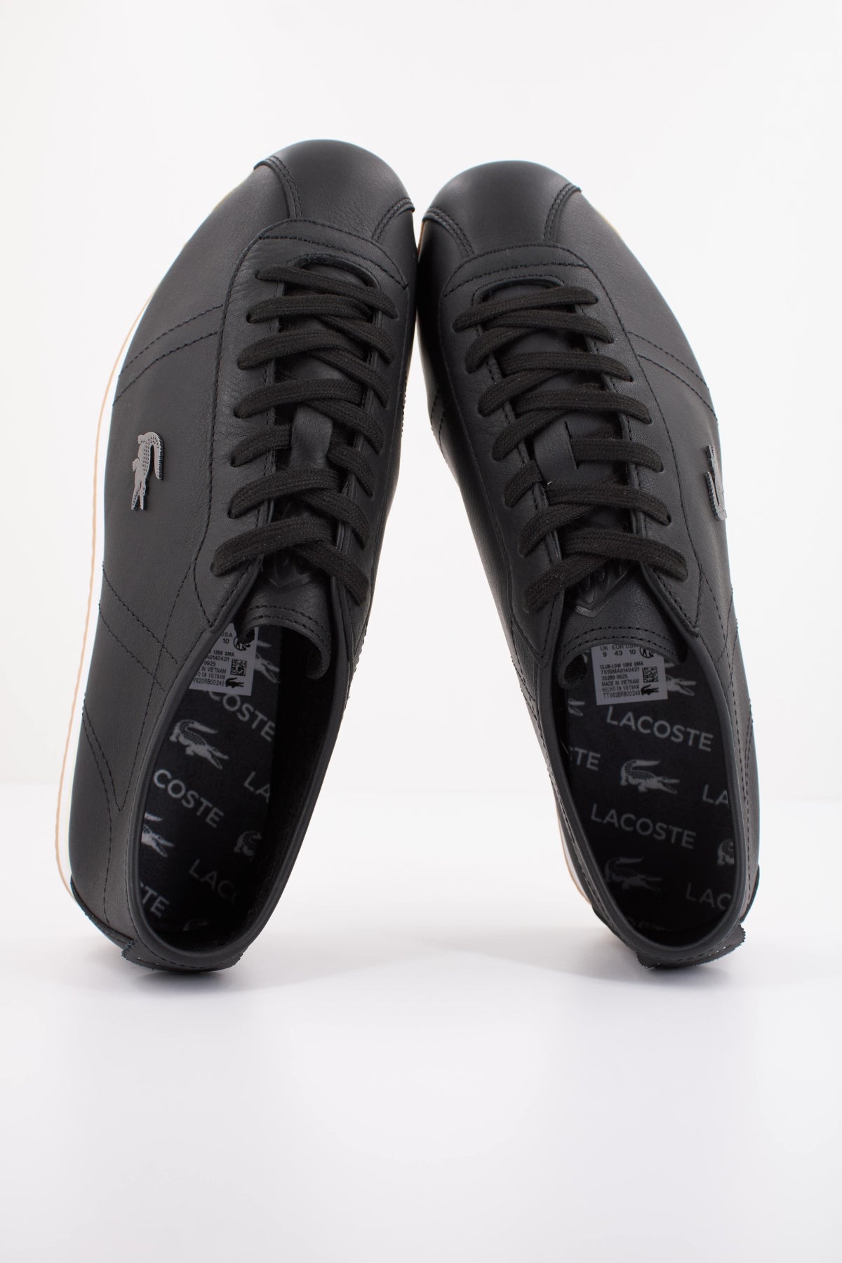 LACOSTE CLUB LOW 51SMA0140 en color NEGRO (3)