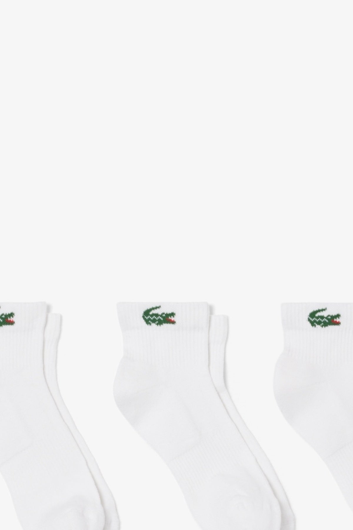 LACOSTE RA9184 ANKLE SOCKS en color BLANCO (2)