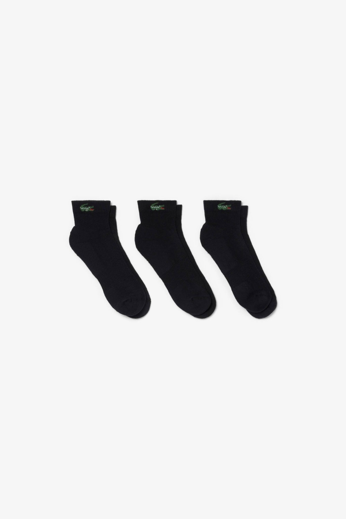 LACOSTE ANKLE SOCKS en color NEGRO (1)