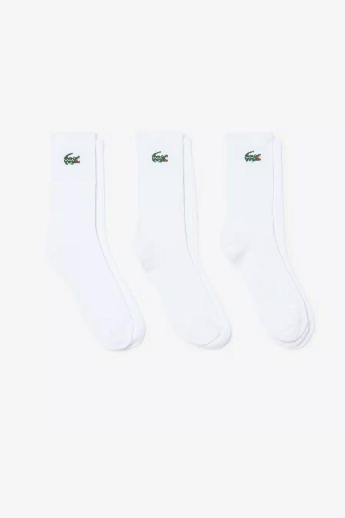 LACOSTE CREW SOCKS en color BLANCO (1)