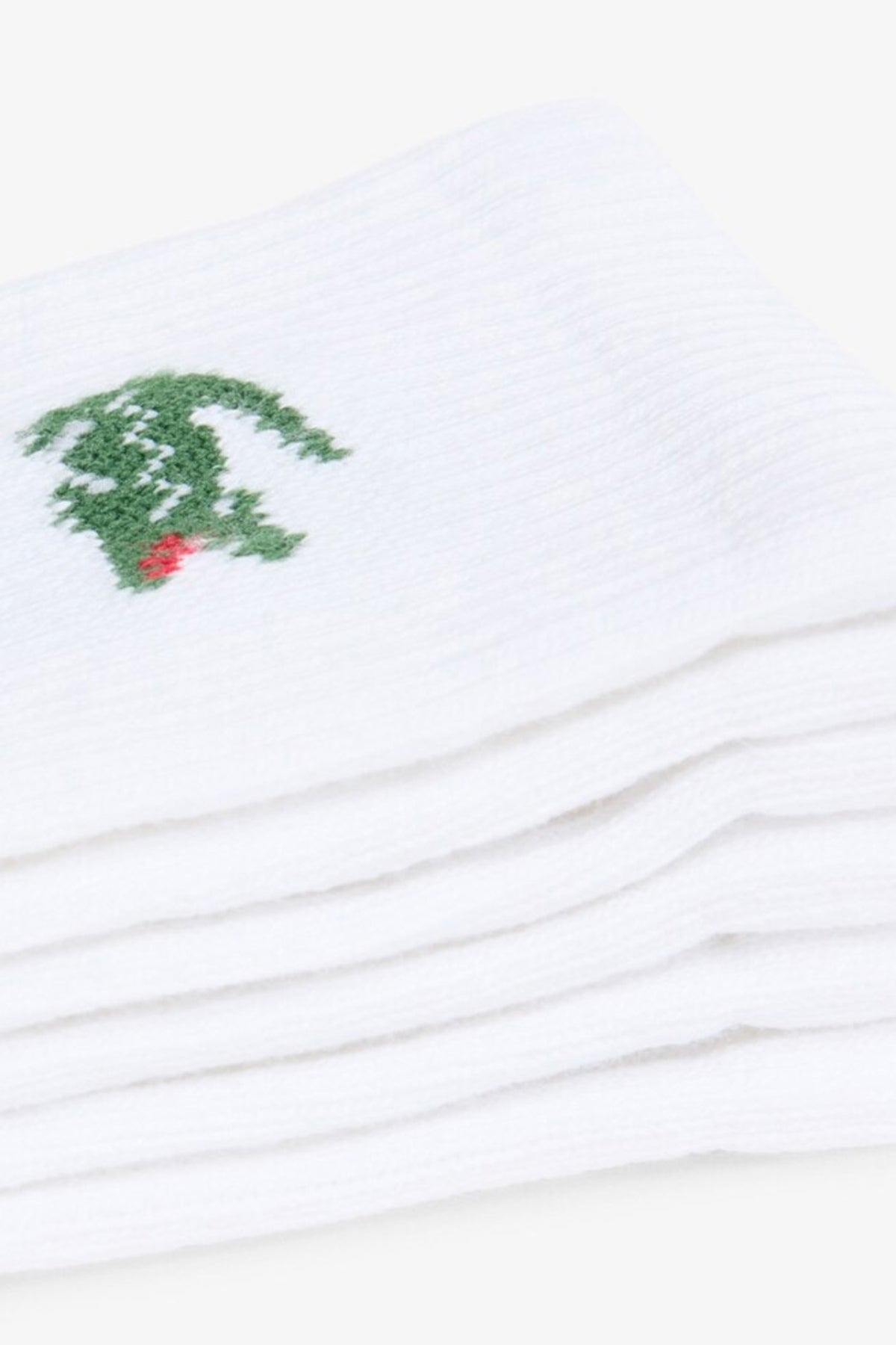 LACOSTE CREW SOCKS en color BLANCO (2)