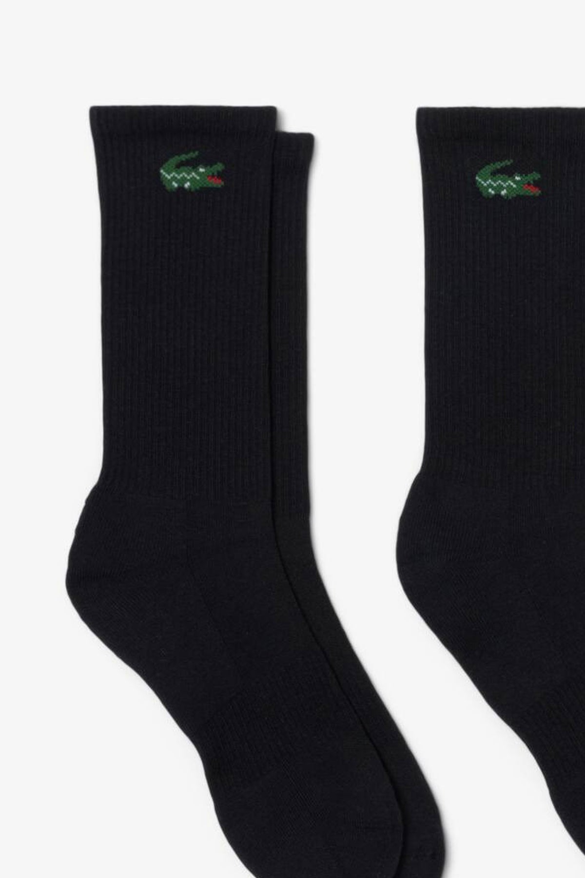 LACOSTE CREW SOCKS en color NEGRO (2)