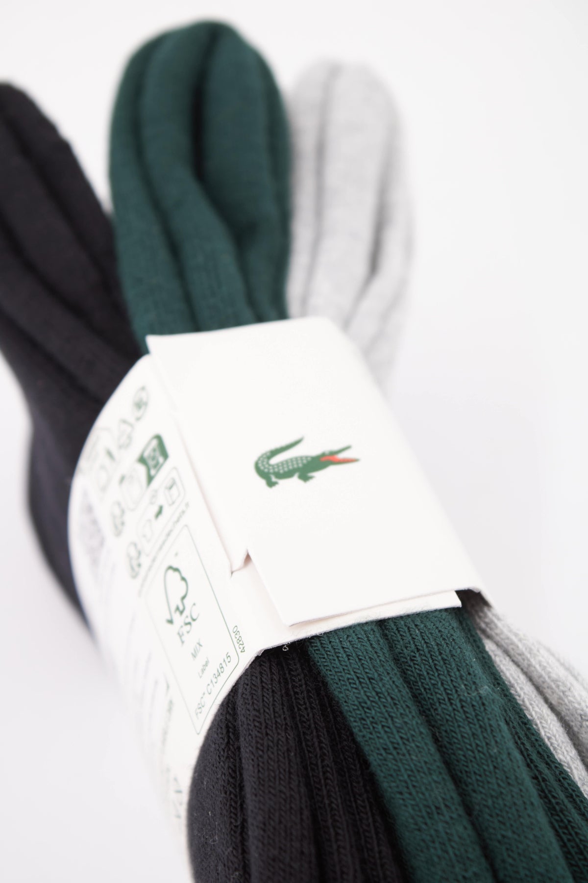 LACOSTE CREW SOCKS en color MULTICOLOR (3)
