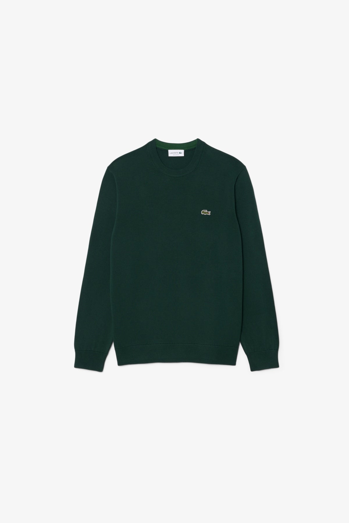 LACOSTE CREWNECKS SWEATERS en color VERDE (3)