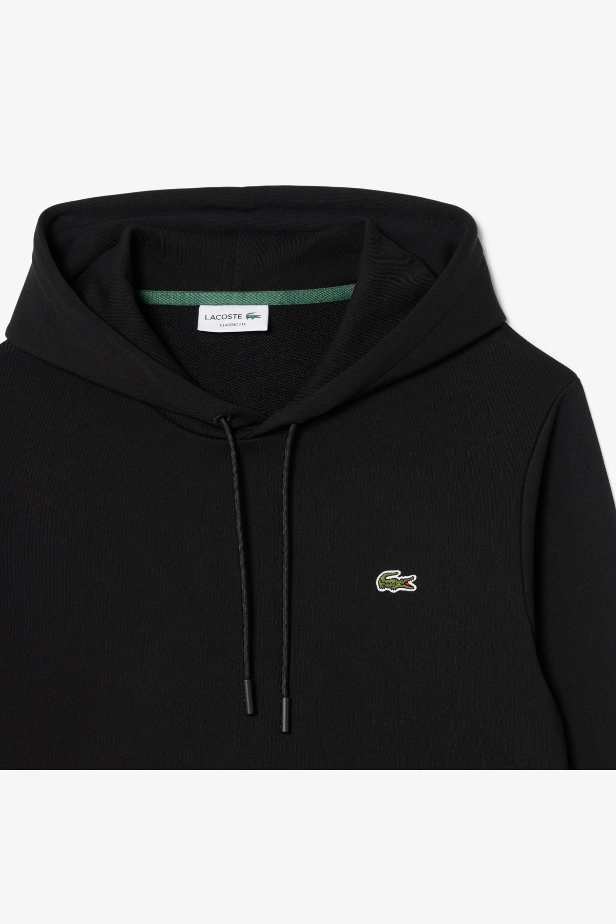 LACOSTE SH9839 SWEATSHIRTS CAPUCHE HOM en color NEGRO (3)
