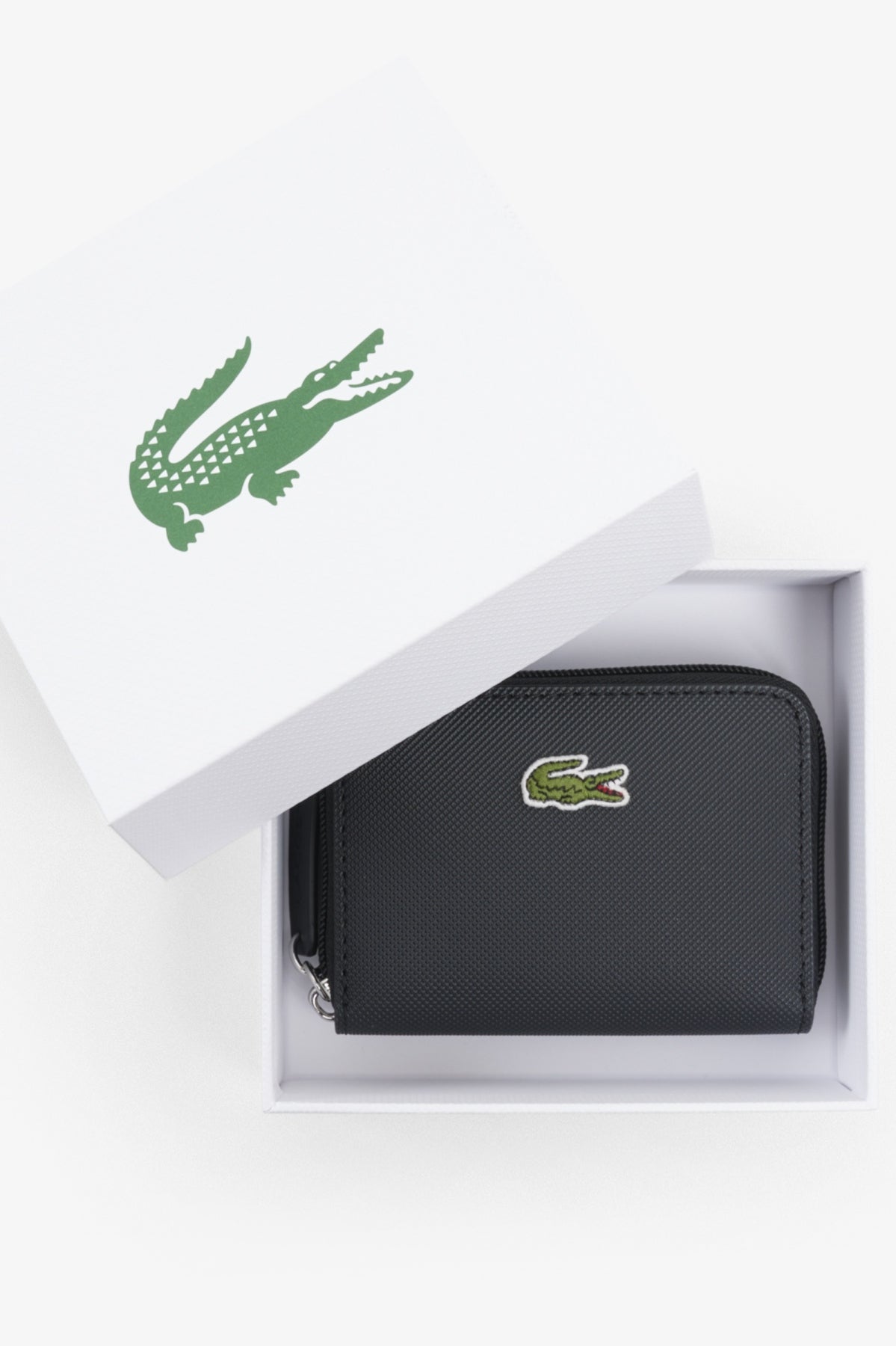 LACOSTE NF4193PK ZIP COIN WALLET en color AZUL (1)