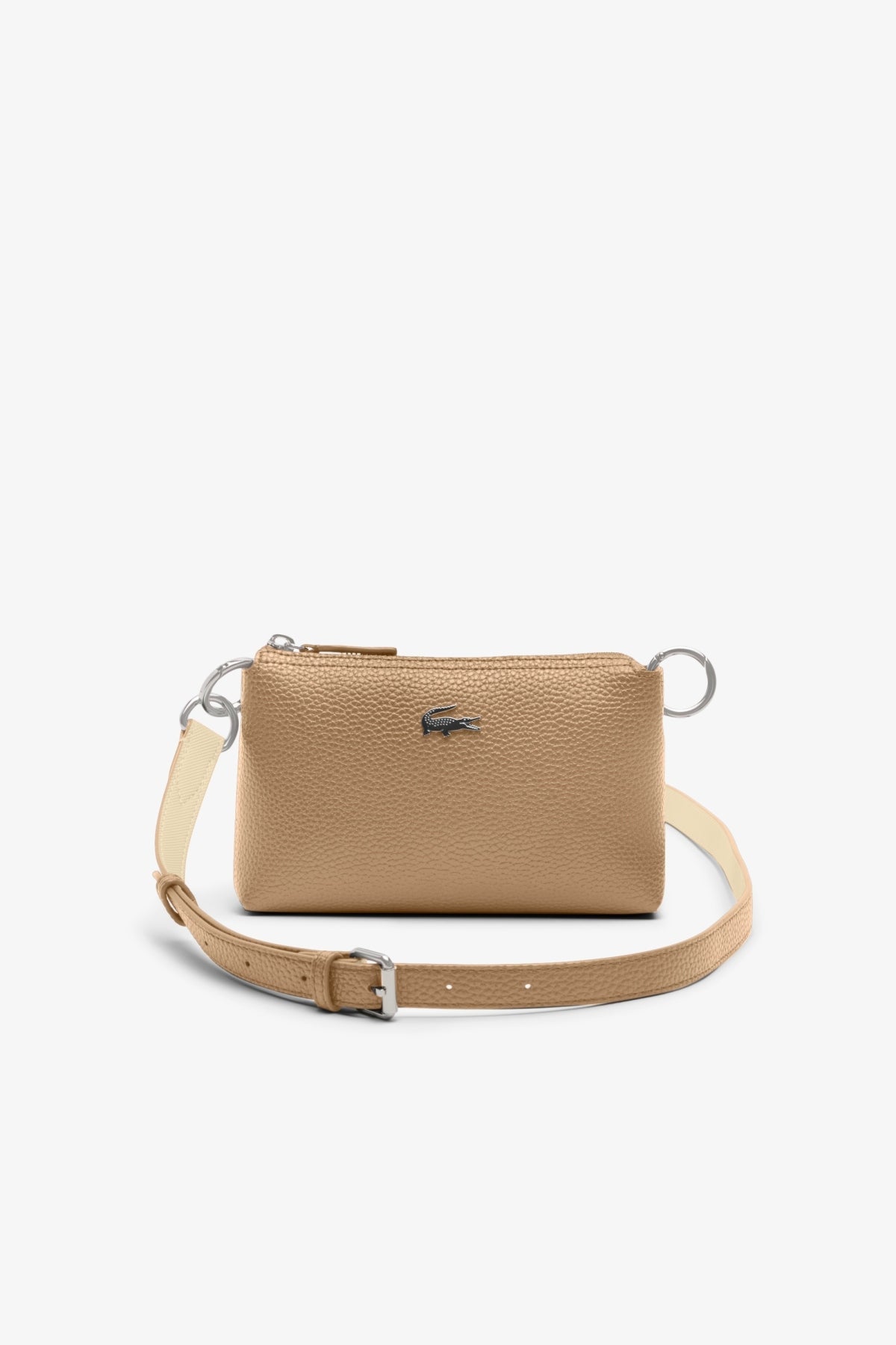 LACOSTE NF5496AA CROSSOVER BAG en color BEIS (1)