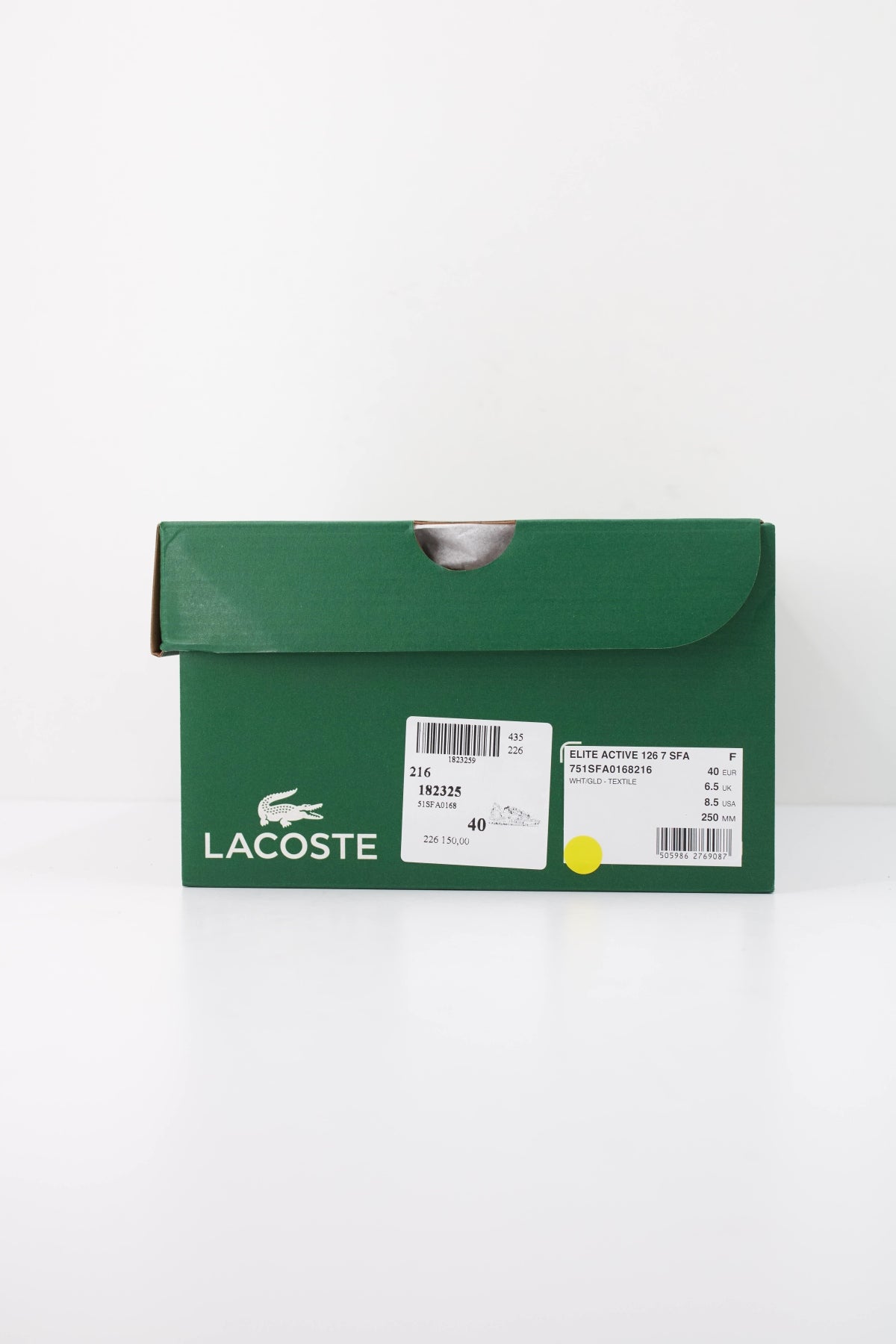 LACOSTE ELITE ACTIVE 51SFA0168 en color ORO (6)