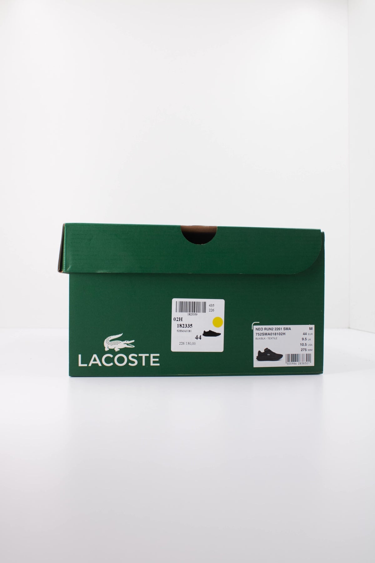 LACOSTE NEO RUN2 en color NEGRO (6)