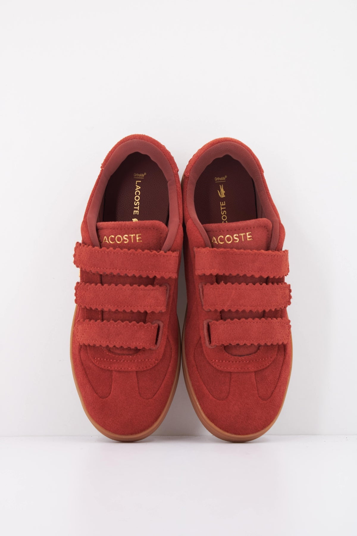 LACOSTE 52SFA0031 BASESHOT PRO en color NARANJA (3)
