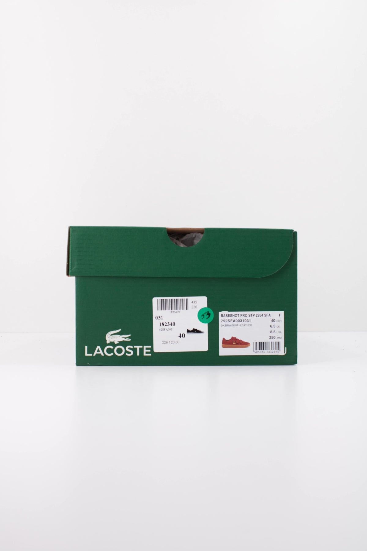 LACOSTE 52SFA0031 BASESHOT PRO en color NARANJA (6)