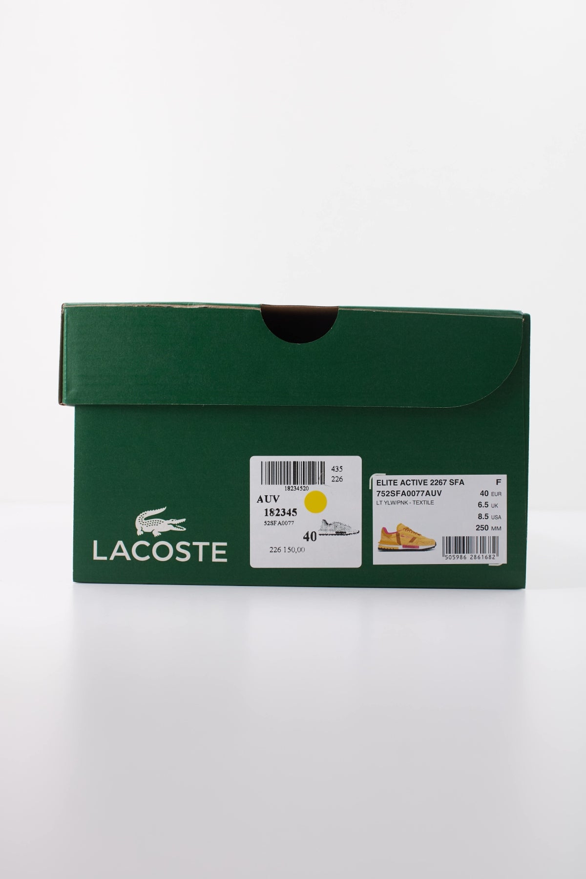 LACOSTE ELITE ACTIVE en color AMARILLO (6)