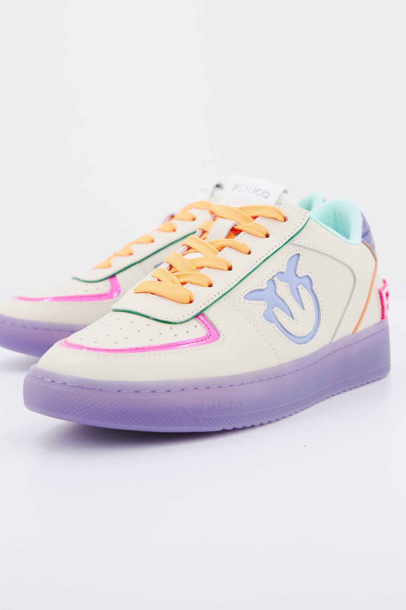PINKO  NORMANDIA BASKET SNEAKE en color BEIS (1)