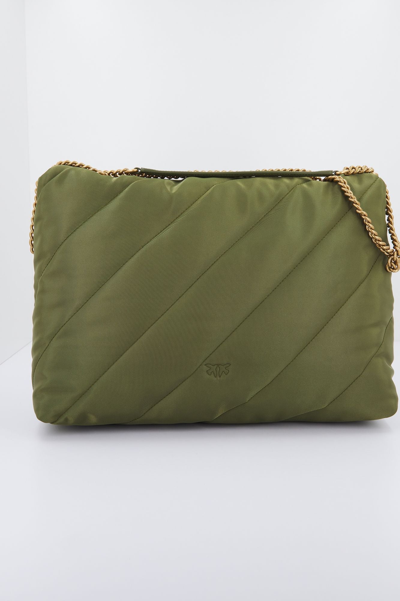 PINKO LOVE EXTRA PUFF MAXI en color VERDE (4)