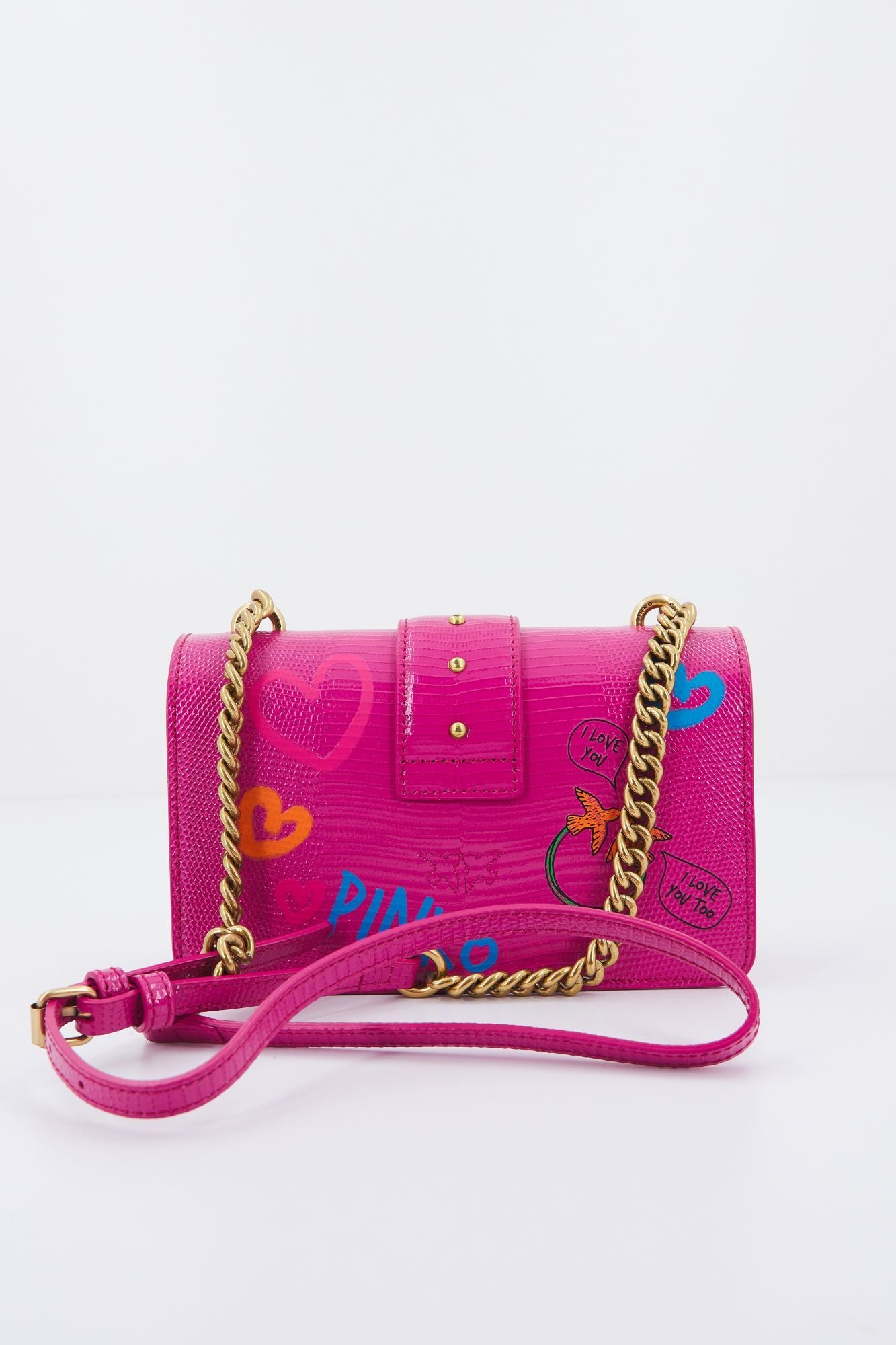 PINKO  LOVE MINI ICON STREET en color ROSA (4)