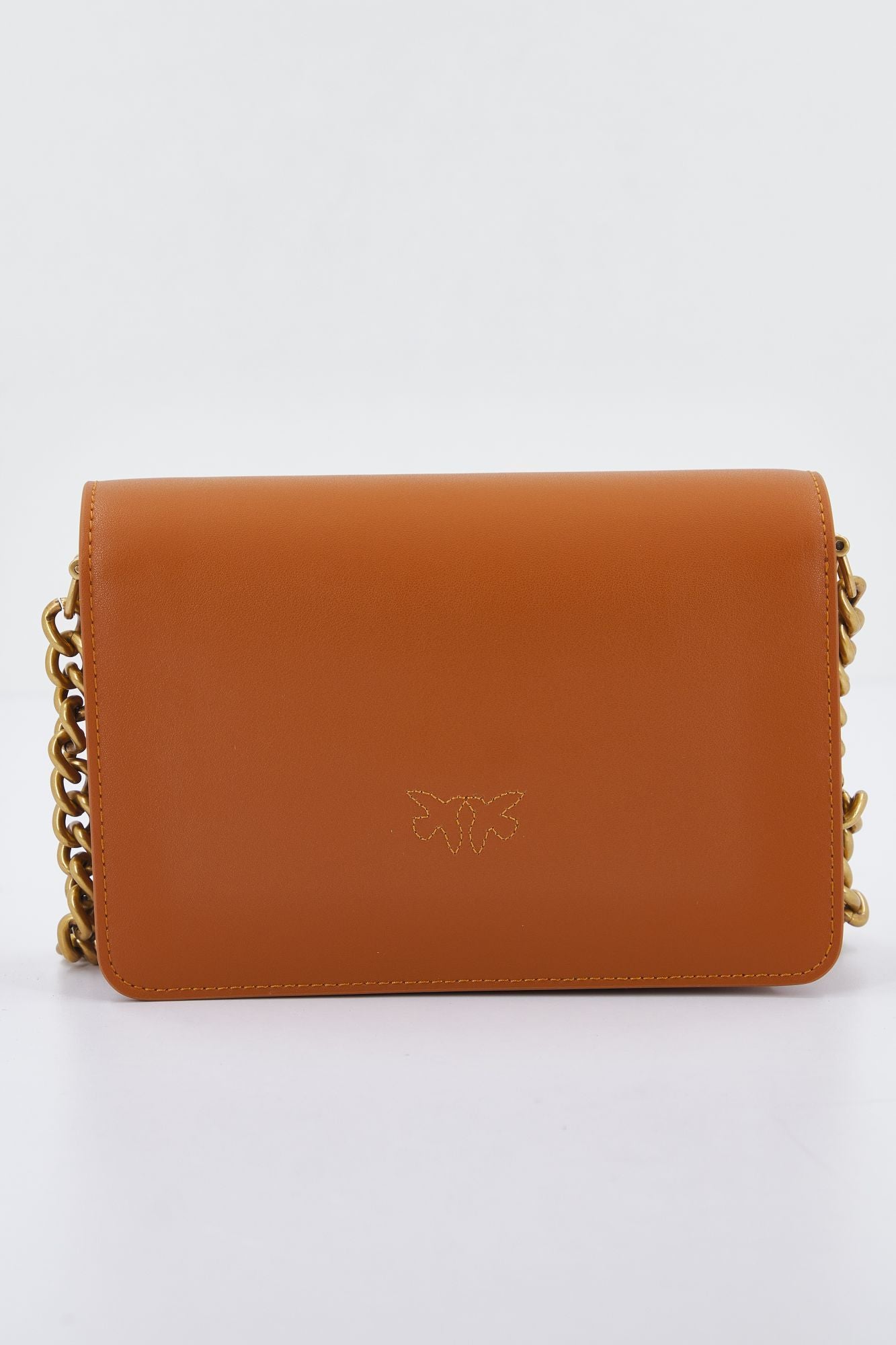 PINKO LOVE MINI CLICK en color MARRON (3)