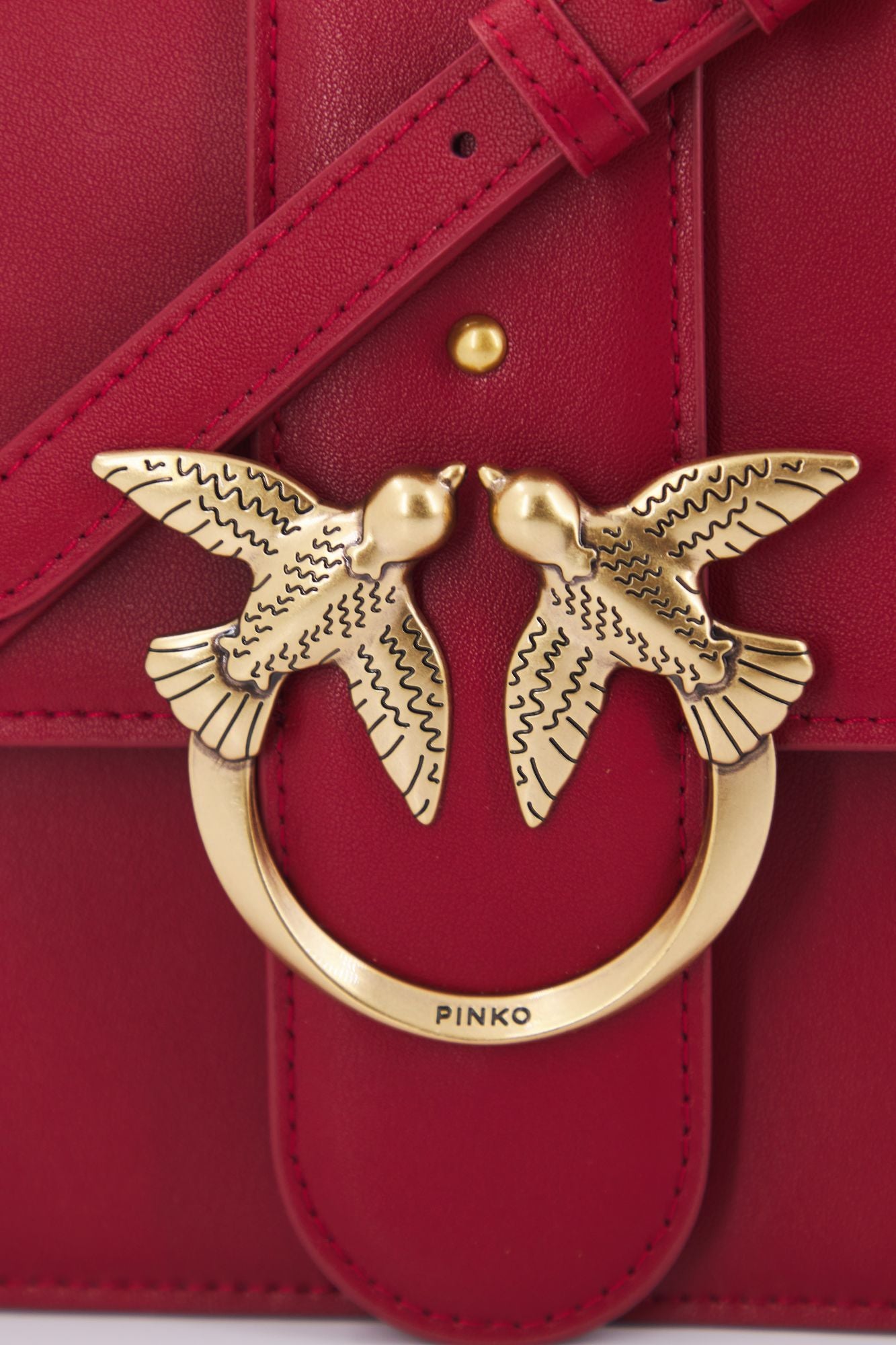 PINKO  LOVE CLASSIC ICON en color ROJO (4)