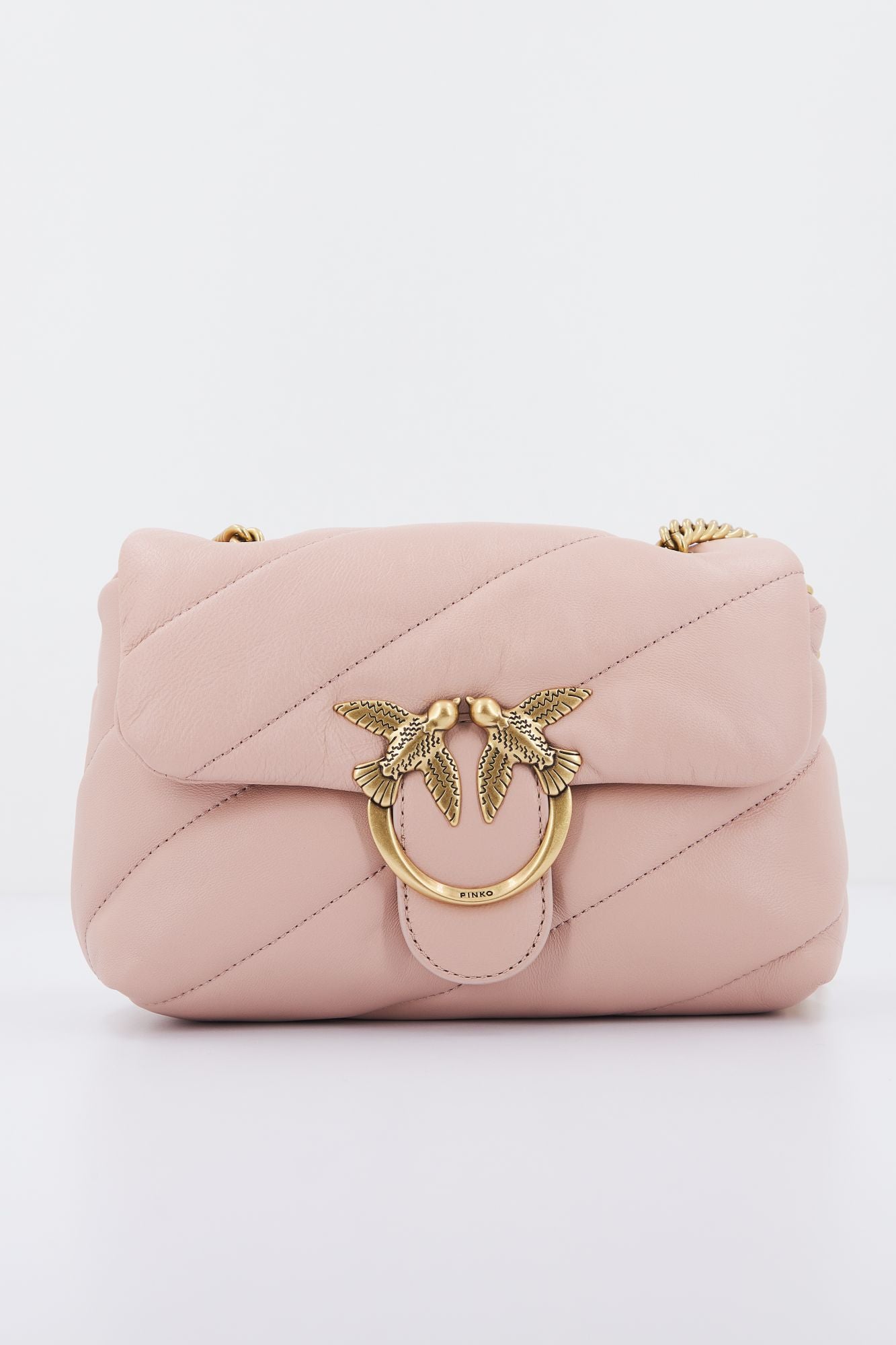 PINKO  LOVE MINI PUFF MAXI en color NUDE (1)
