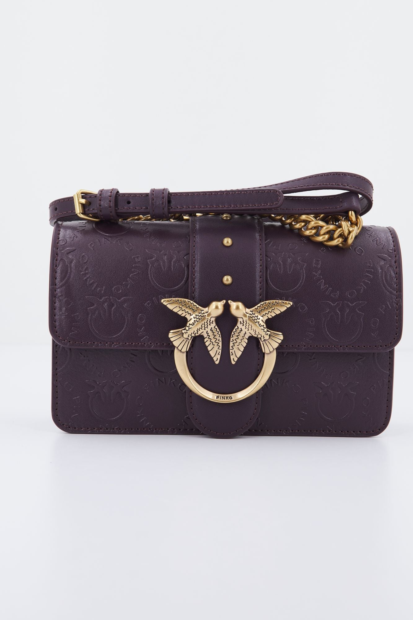 PINKO LOVE MINI ICON NEW en color VIOLETA (2)