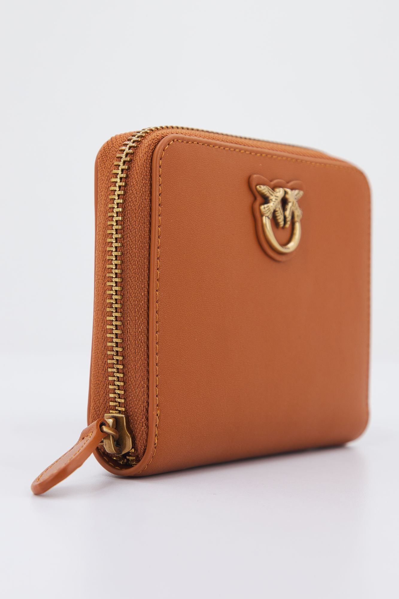PINKO  TAYOR WALLET ZIP en color MARRON (2)