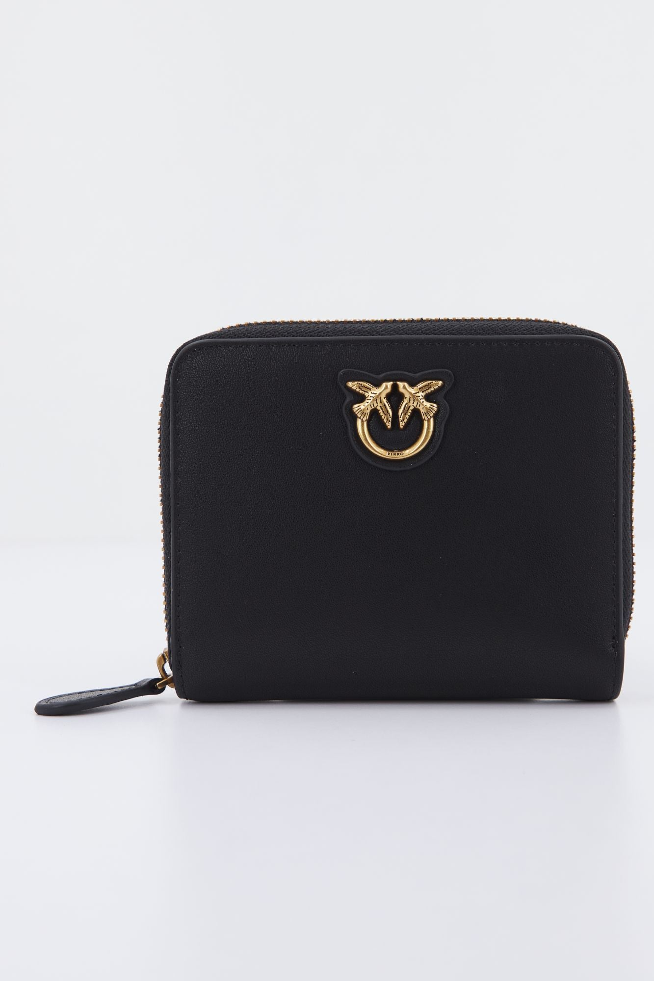 PINKO  TAYOR WALLET ZIP en color NEGRO (1)