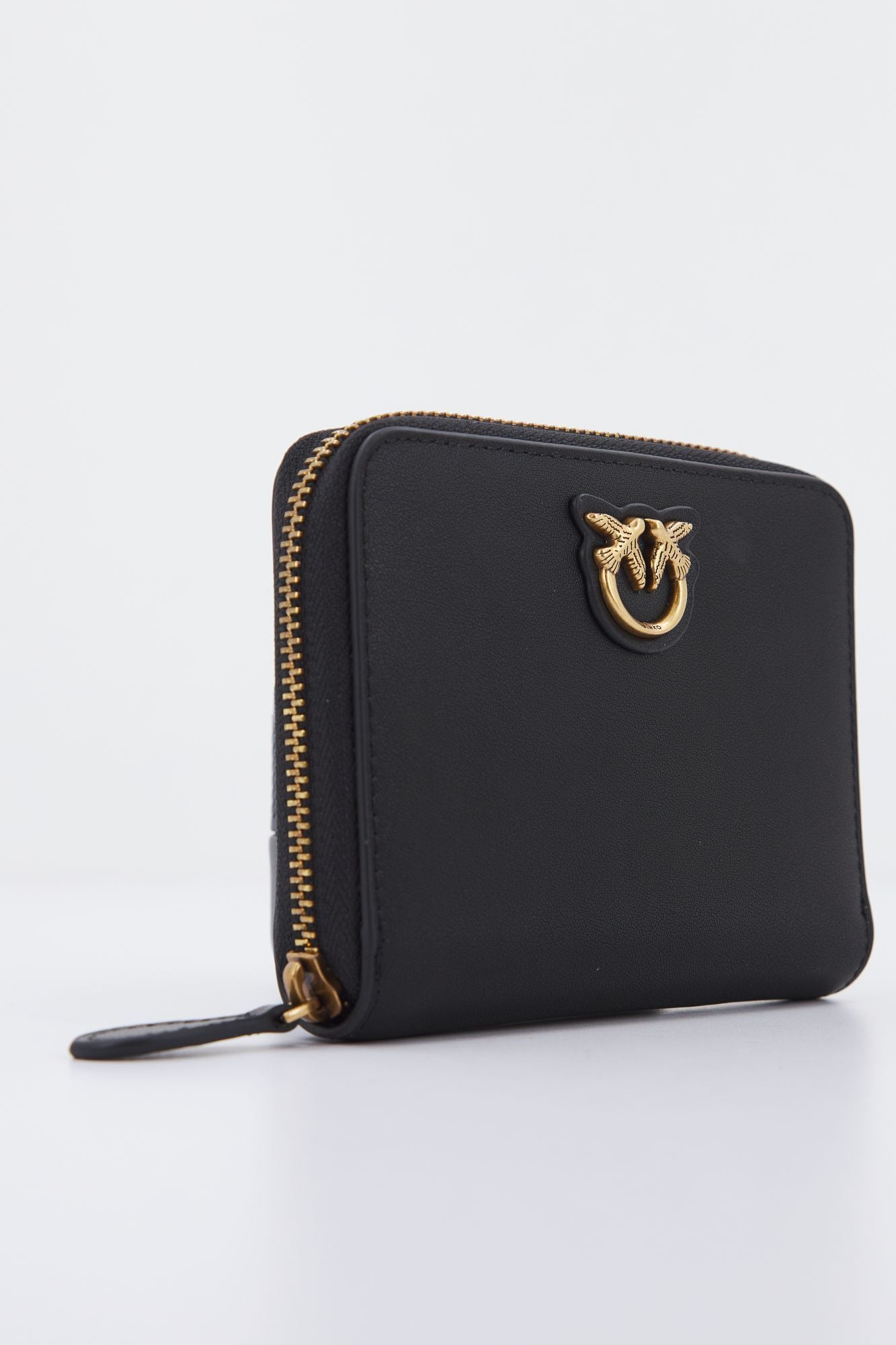PINKO  TAYOR WALLET ZIP en color NEGRO (2)