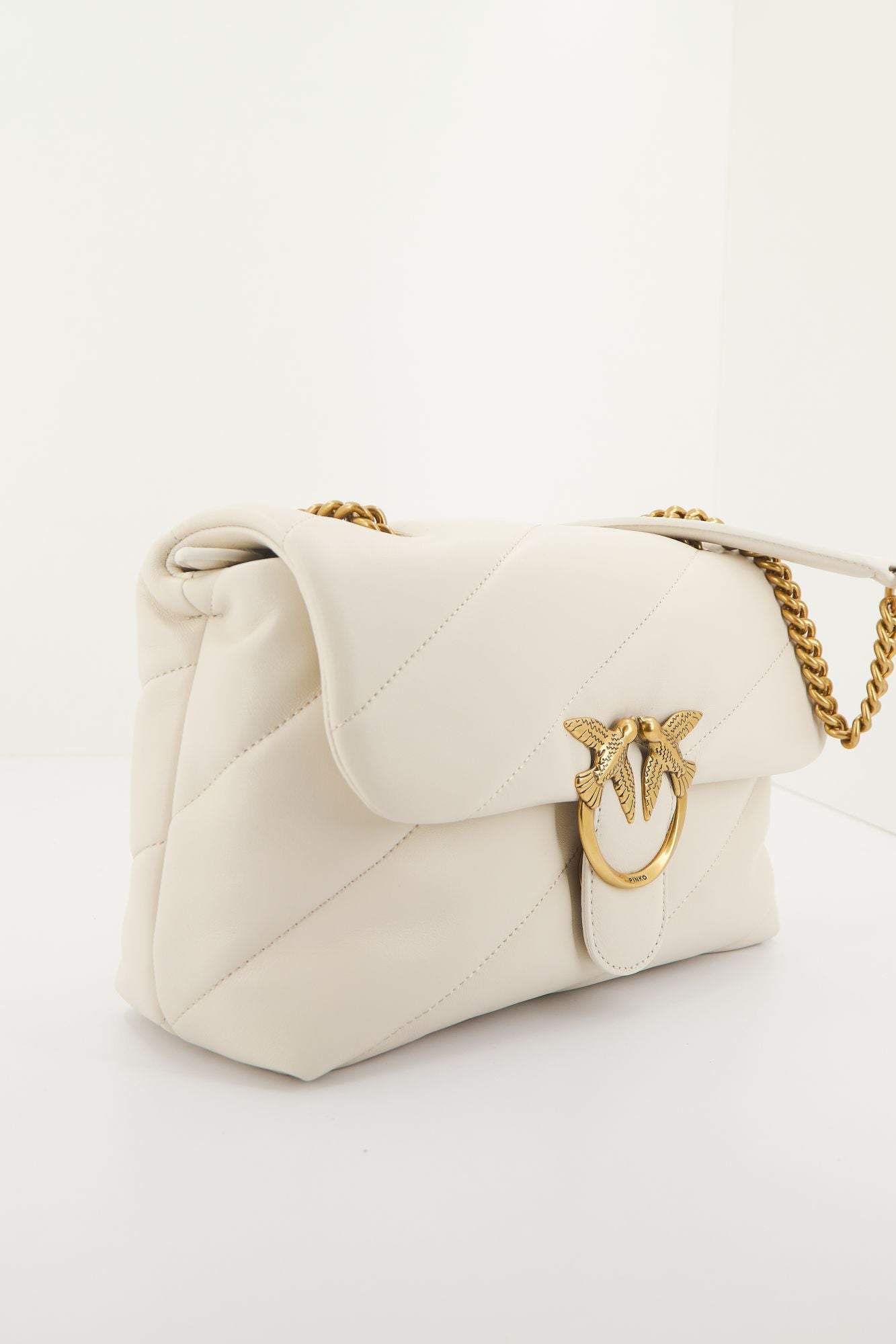 PINKO LOVE CLASSIC PUFF CL SH en color BLANCO (2)