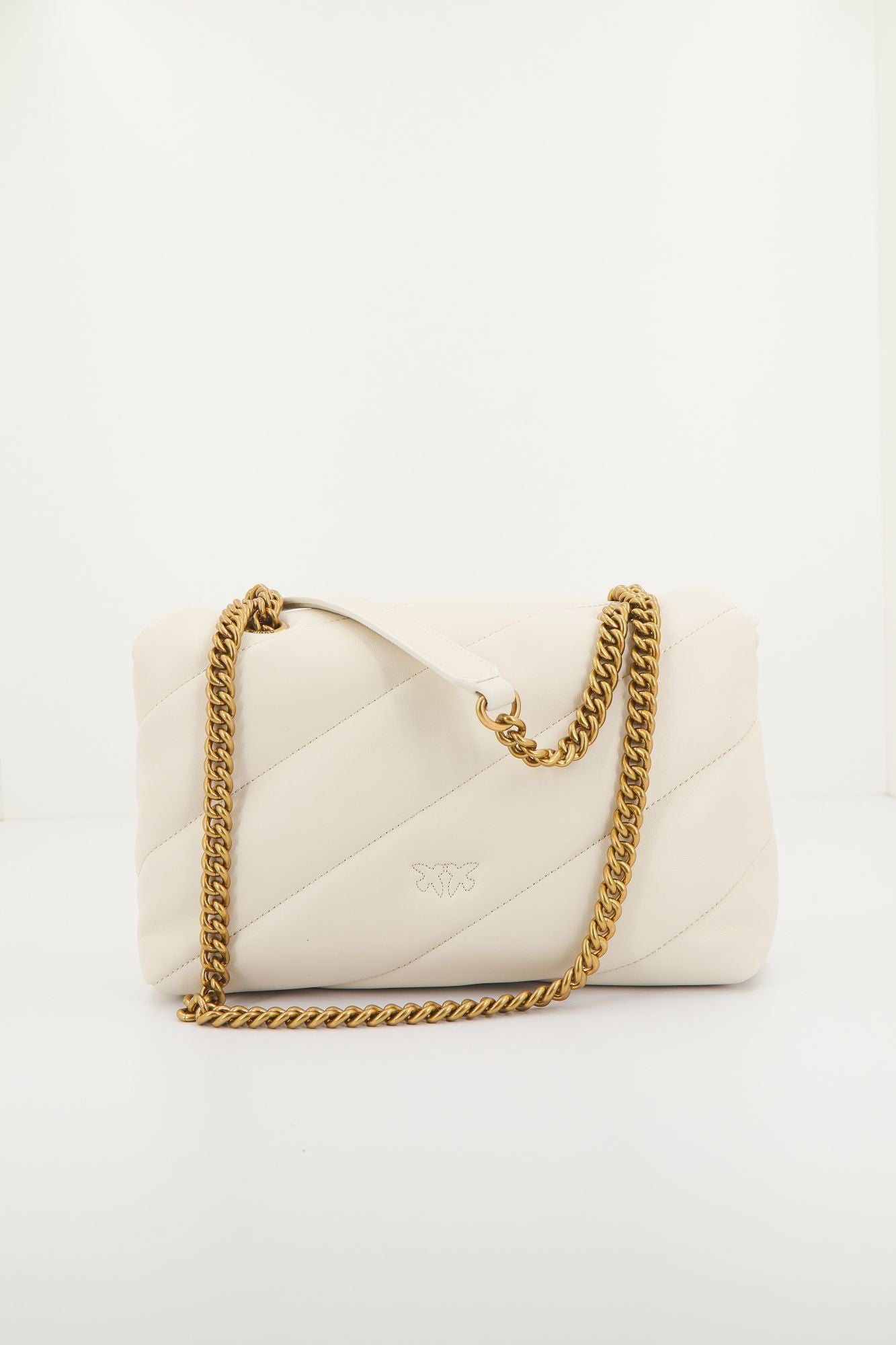 PINKO LOVE CLASSIC PUFF CL SH en color BLANCO (3)