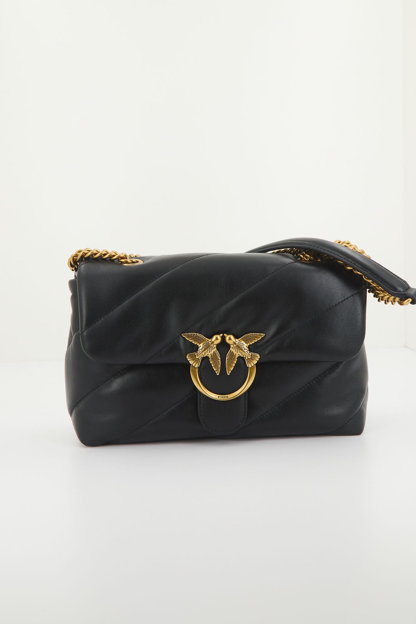PINKO  LOVE CLASSIC PUFF CL SH en color NEGRO (1)