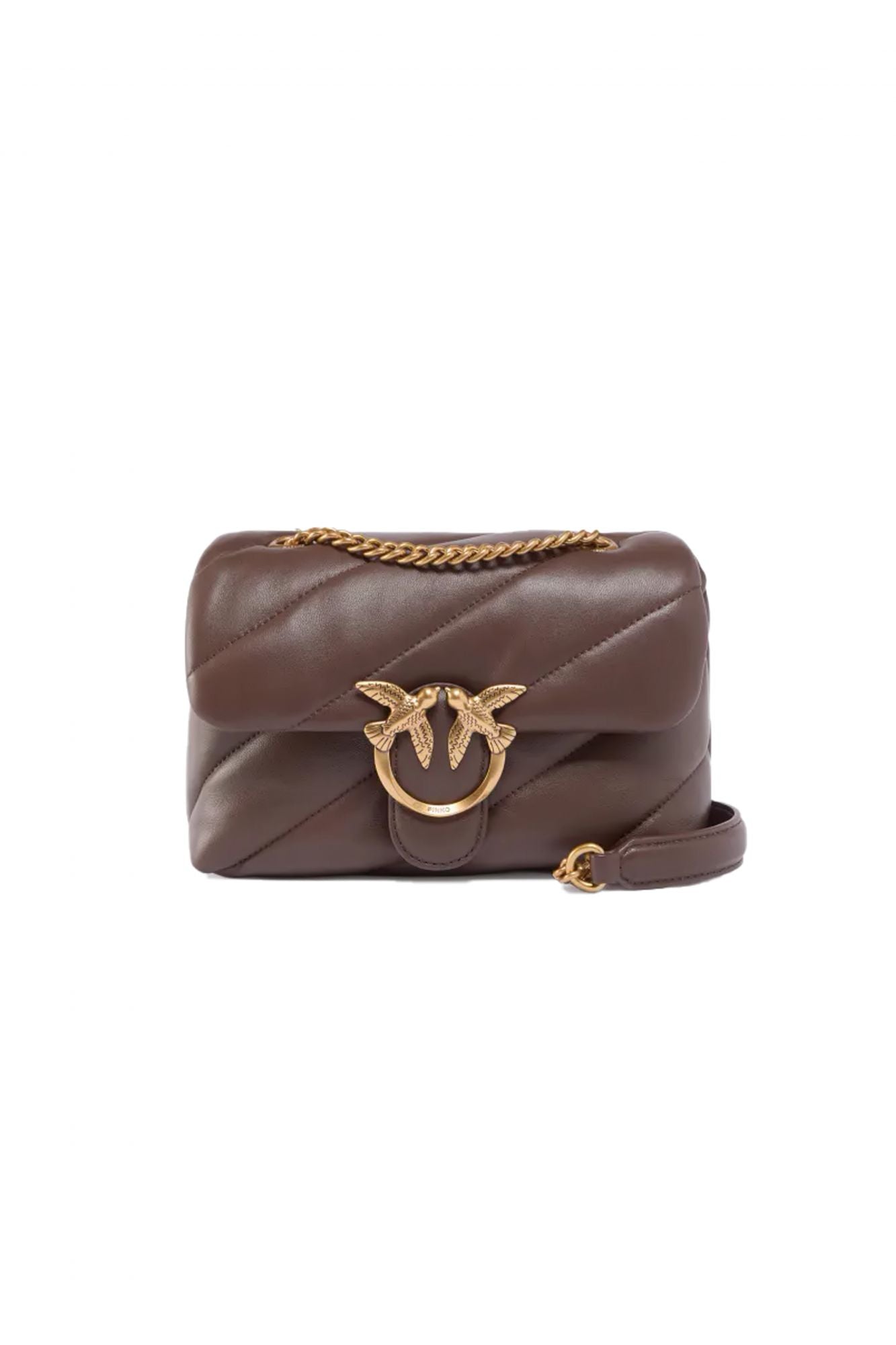 PINKO  LOVE MINI PUFF CL SHEEP en color MARRON (1)